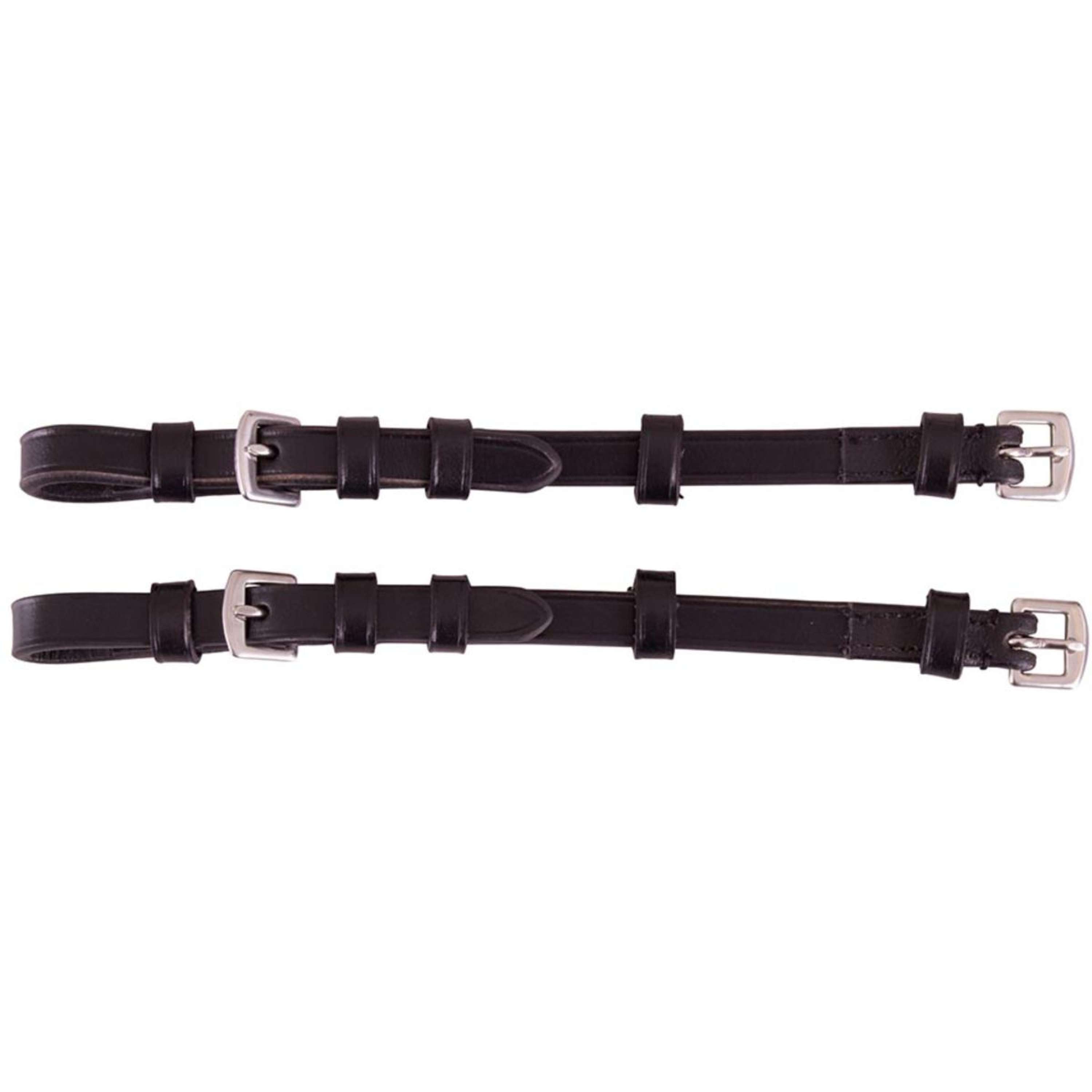 Premiere Montants 13mm Boucle acier inoxydable paire Noir