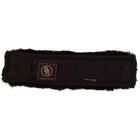 BR Fourreau Muserolle Peau de mouton 28cm Noir/Noir