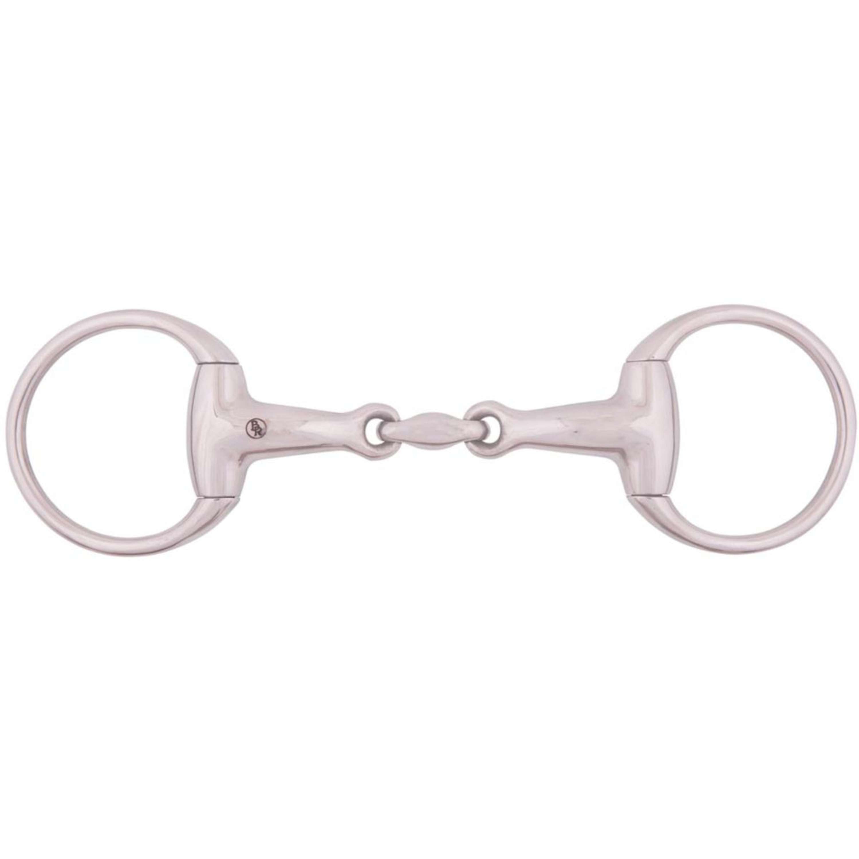 BR Mors à Olive Massif 18mm Grands Anneaux Double Brisure RVS