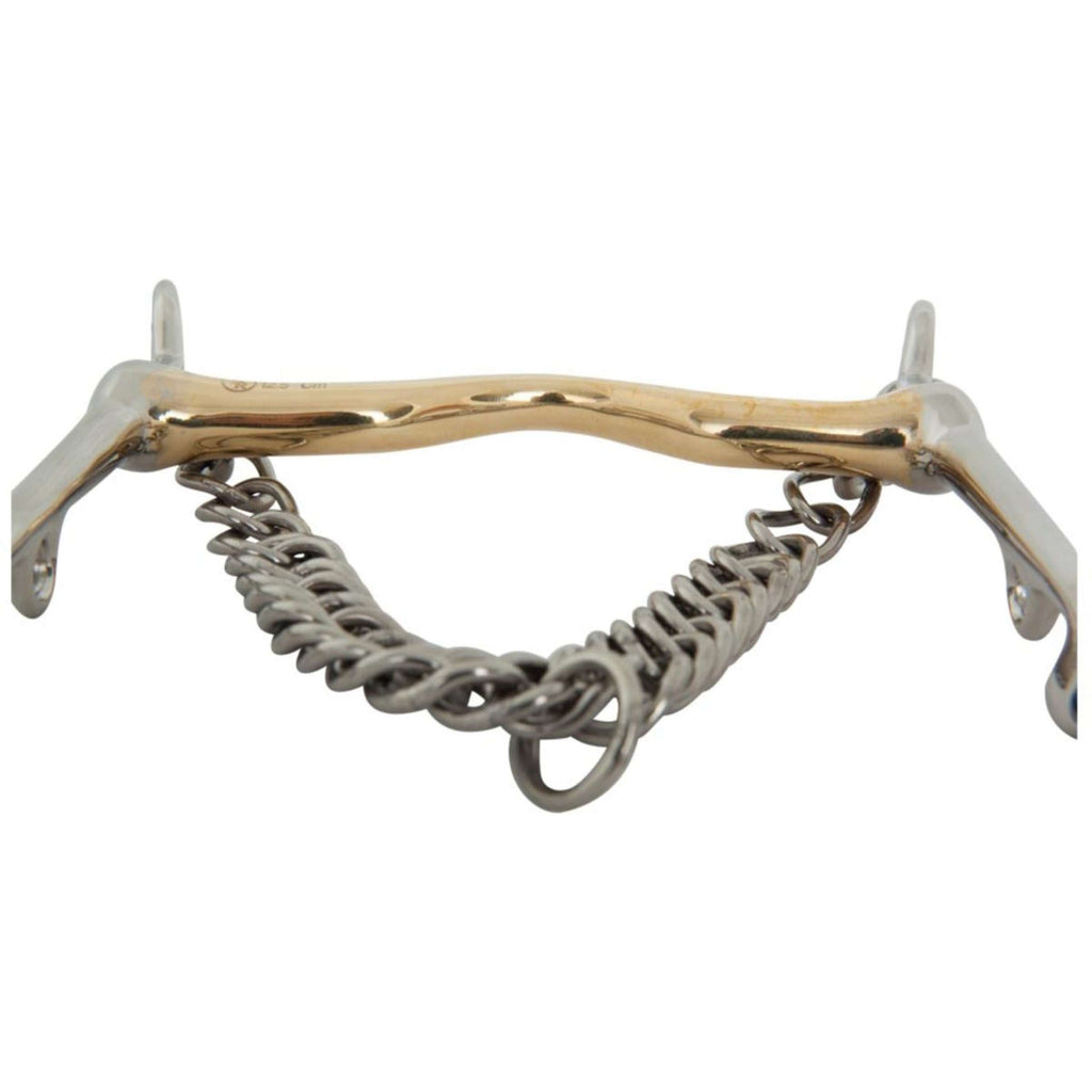 BR Mors de Dressage Soft Contact Cisailles Basses 140mm 12mm