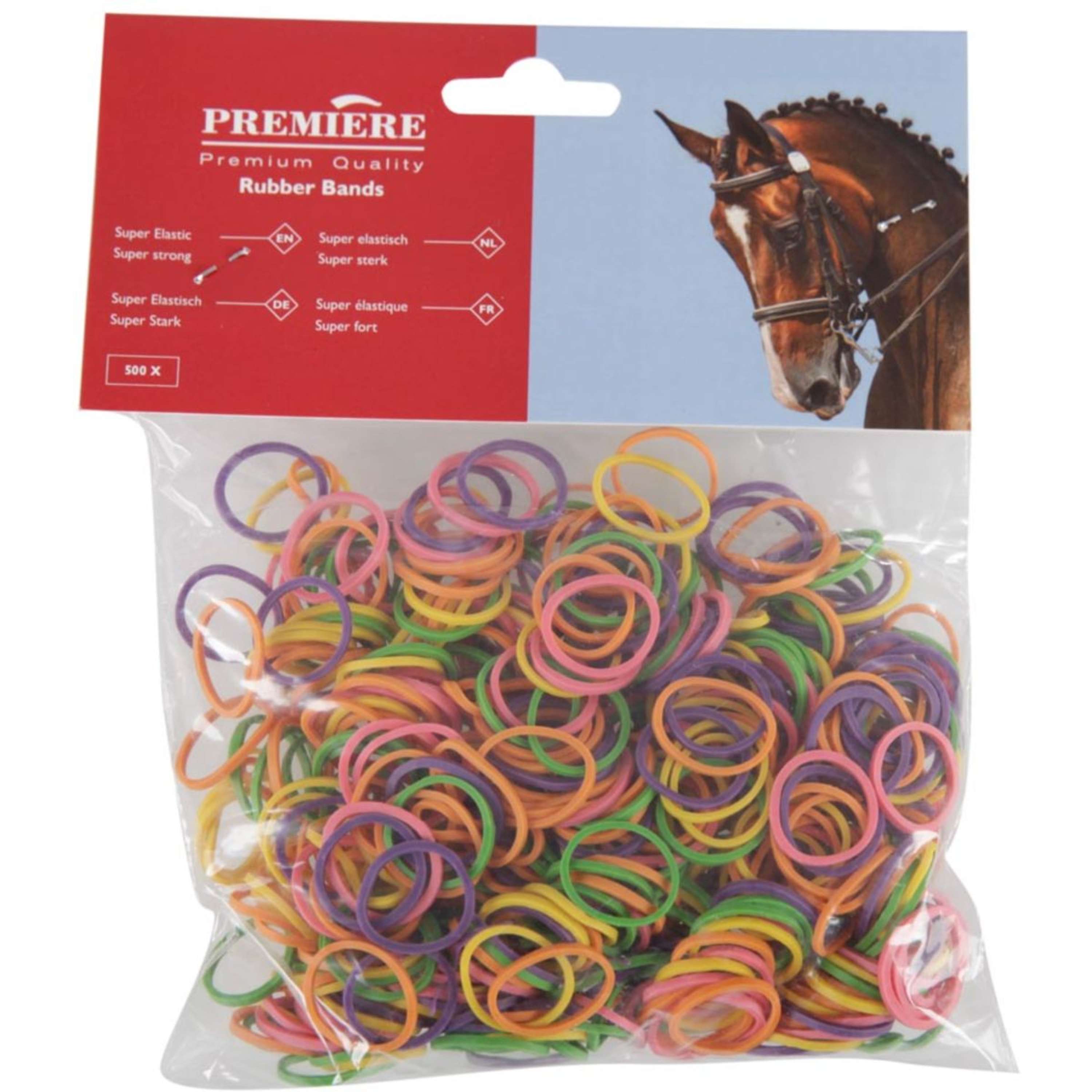 Premiere Petits élastiques à Crinière Petite Poche arc-en-ciel
