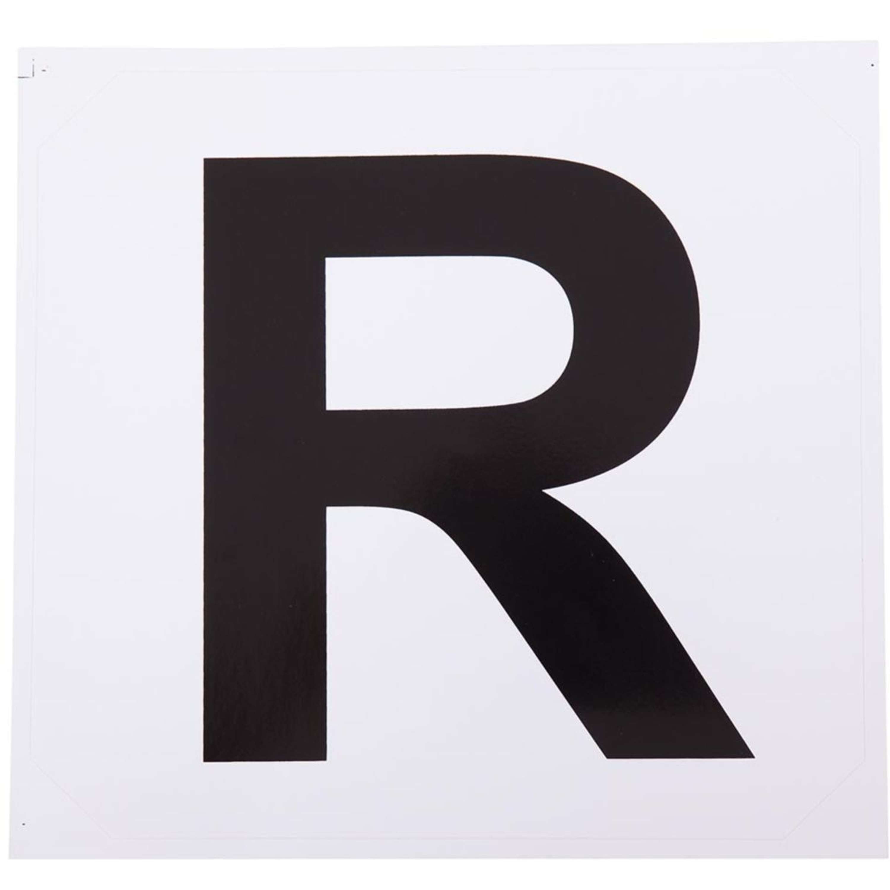 Premiere Autocollants pour Lettres de Manège pour Lettres de Manège 4pc Blanc