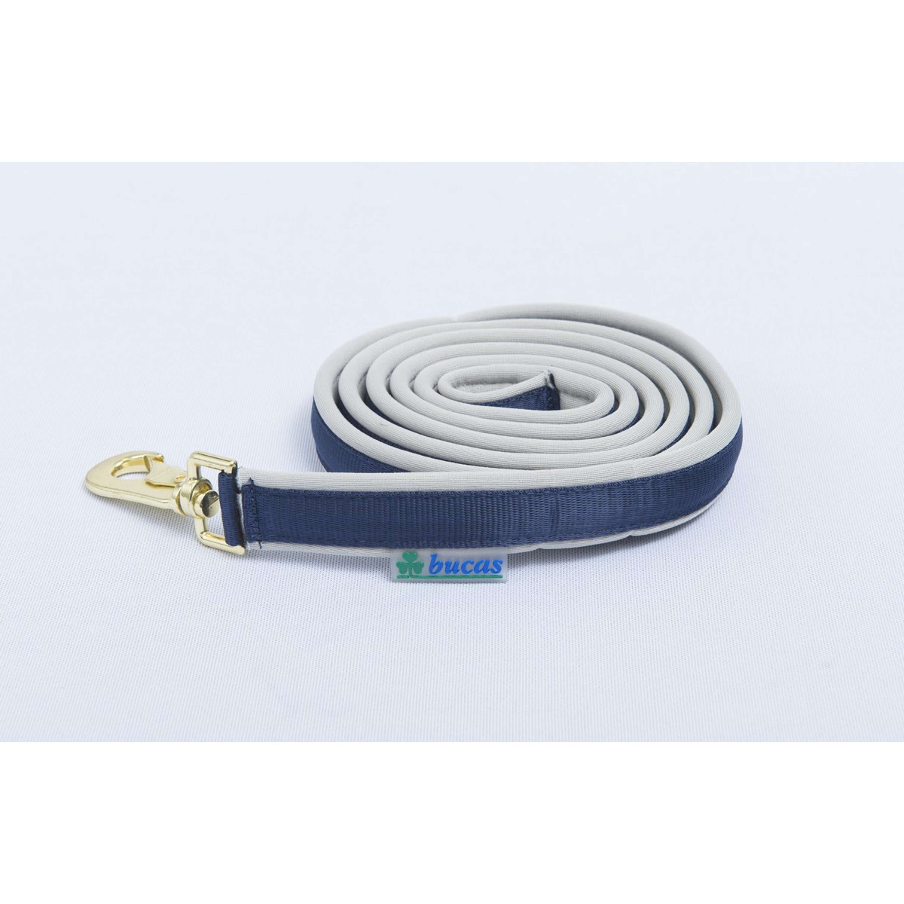 Bucas Lead Rein Dublin Padded Marin/Argente