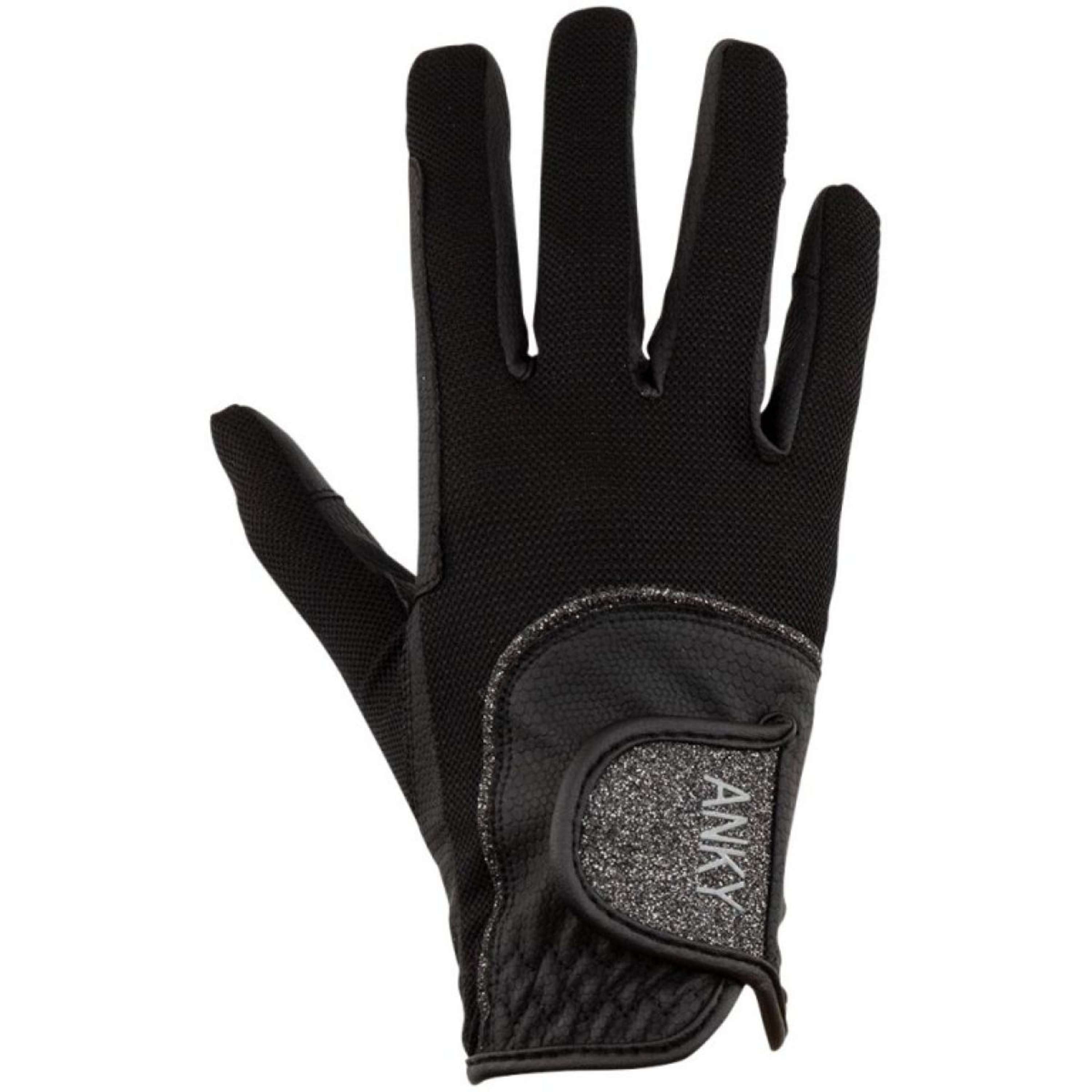 ANKY Gants d'Équitation Technical Mesh Noir