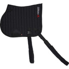 Catago Tapis de Selle FIR-Tech avec Élastique Polyvalent Noir