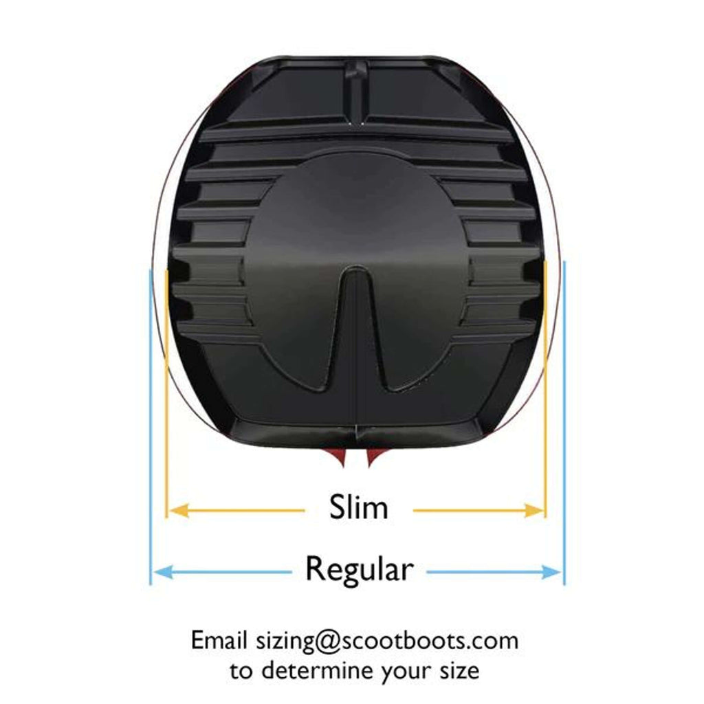 Scoot Boot Hipposandale Slim Single Poney Noir