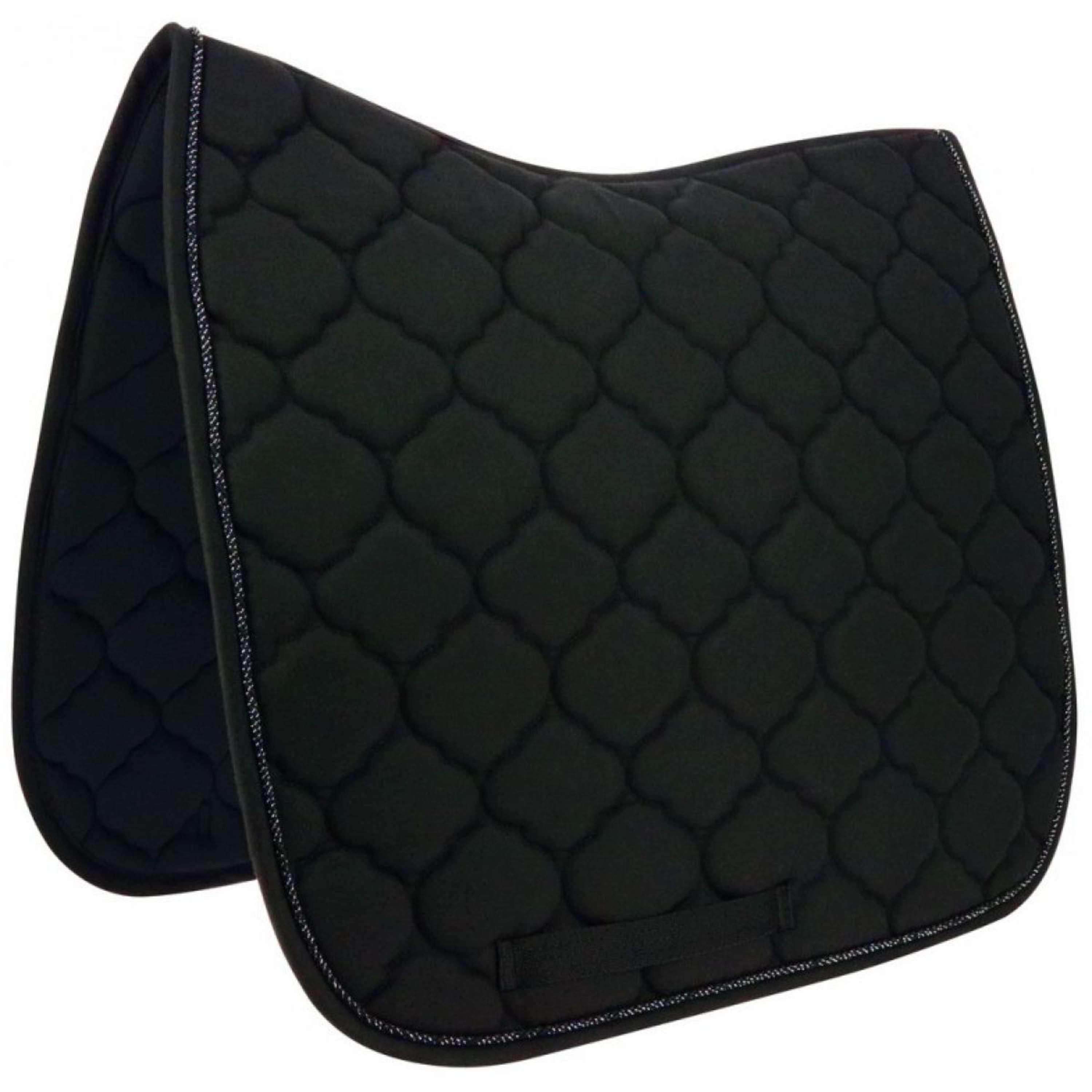 Riding World Tapis de Selle Rope Dressage Noir