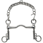 Feeling Mors de Dressage Saumur Branches Courtes Inox Massif 15mm