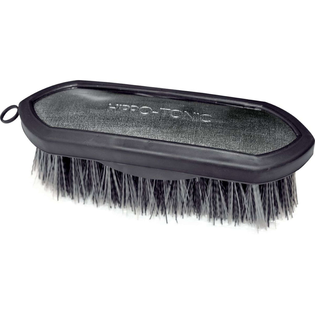 Hippotonic Brosse de Toilettage Glossy Argent/Noir