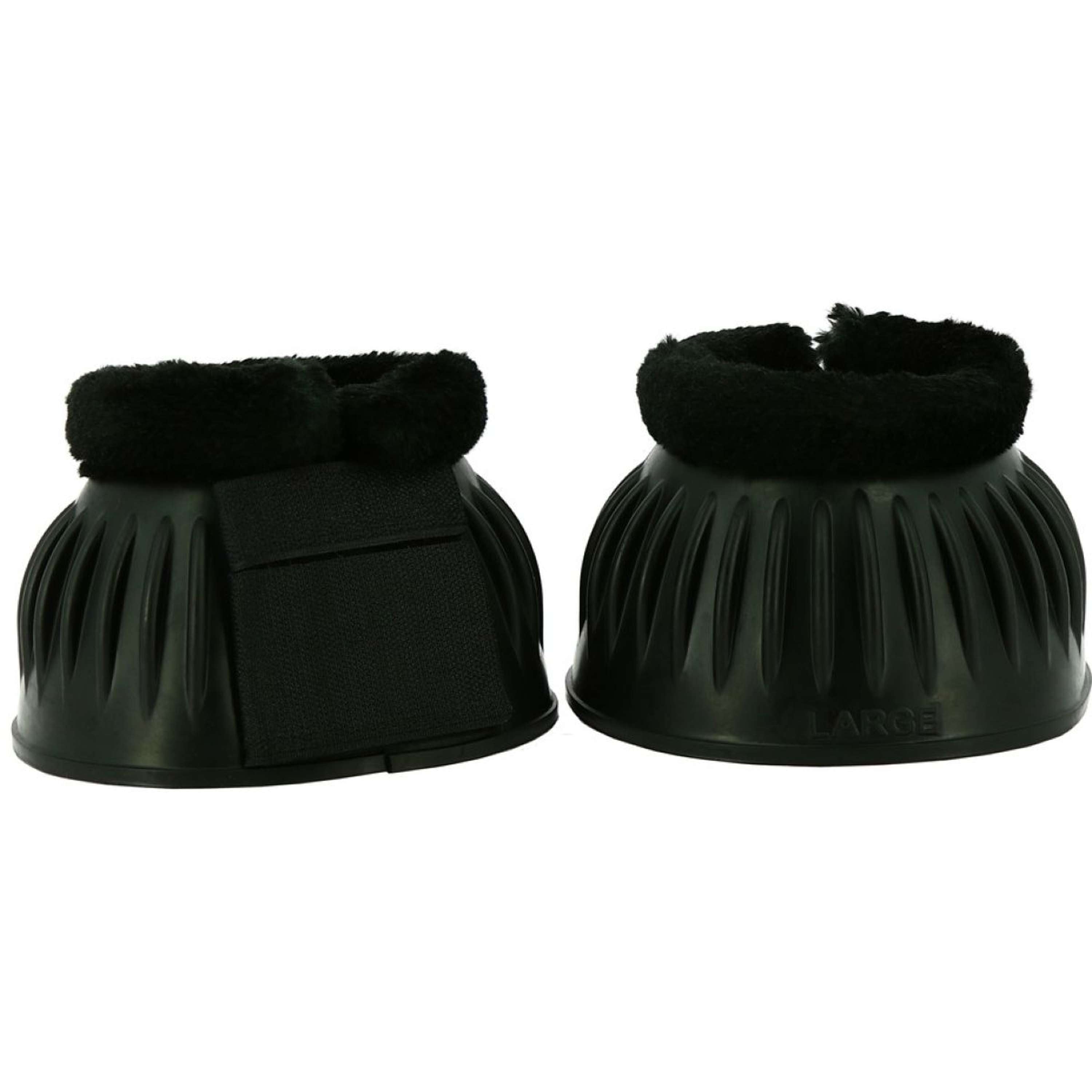 Norton Cloches d'Obstacles Soft avec Peau de Mouton Synthétique Noir