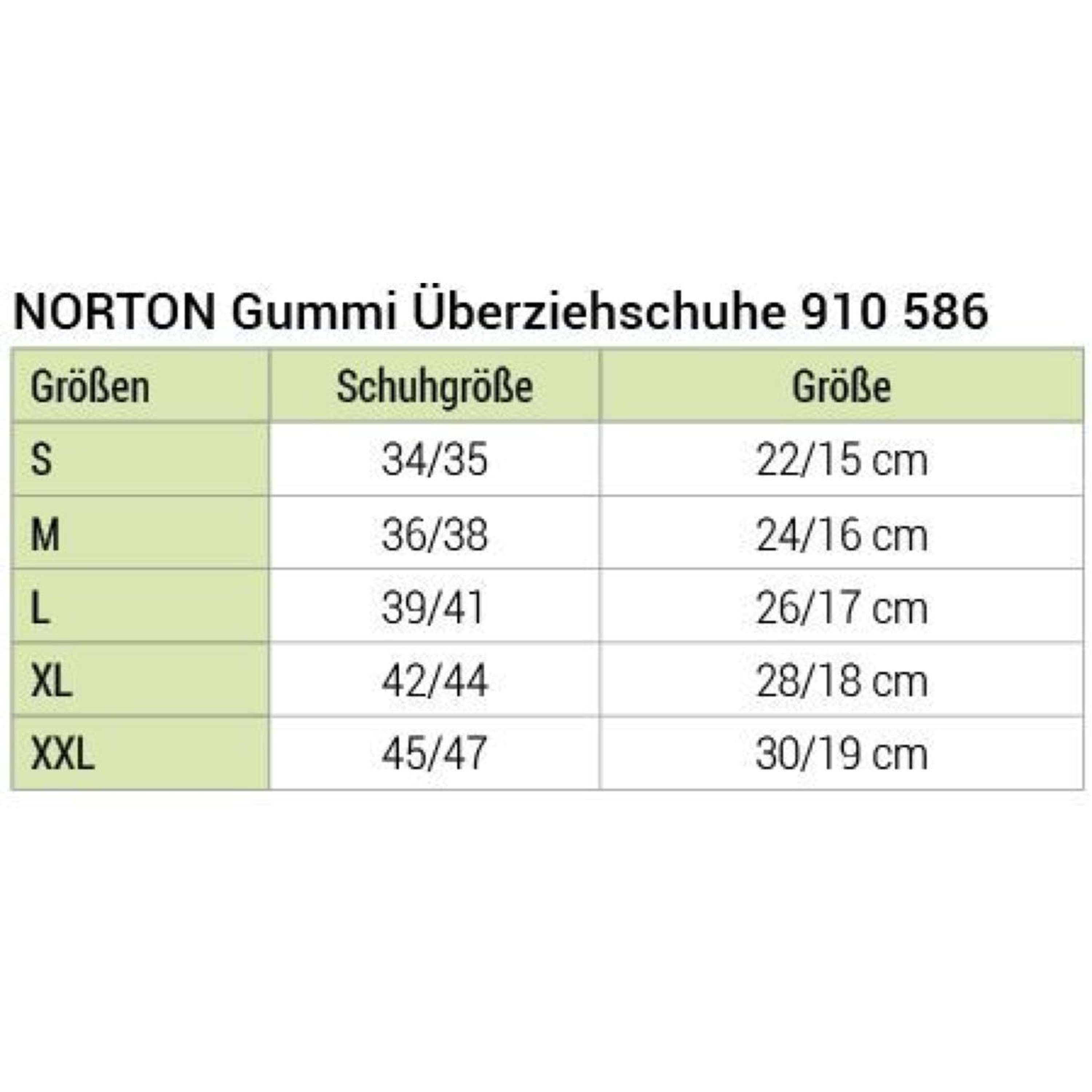 Norton Surchaussures Caoutchouc Gris