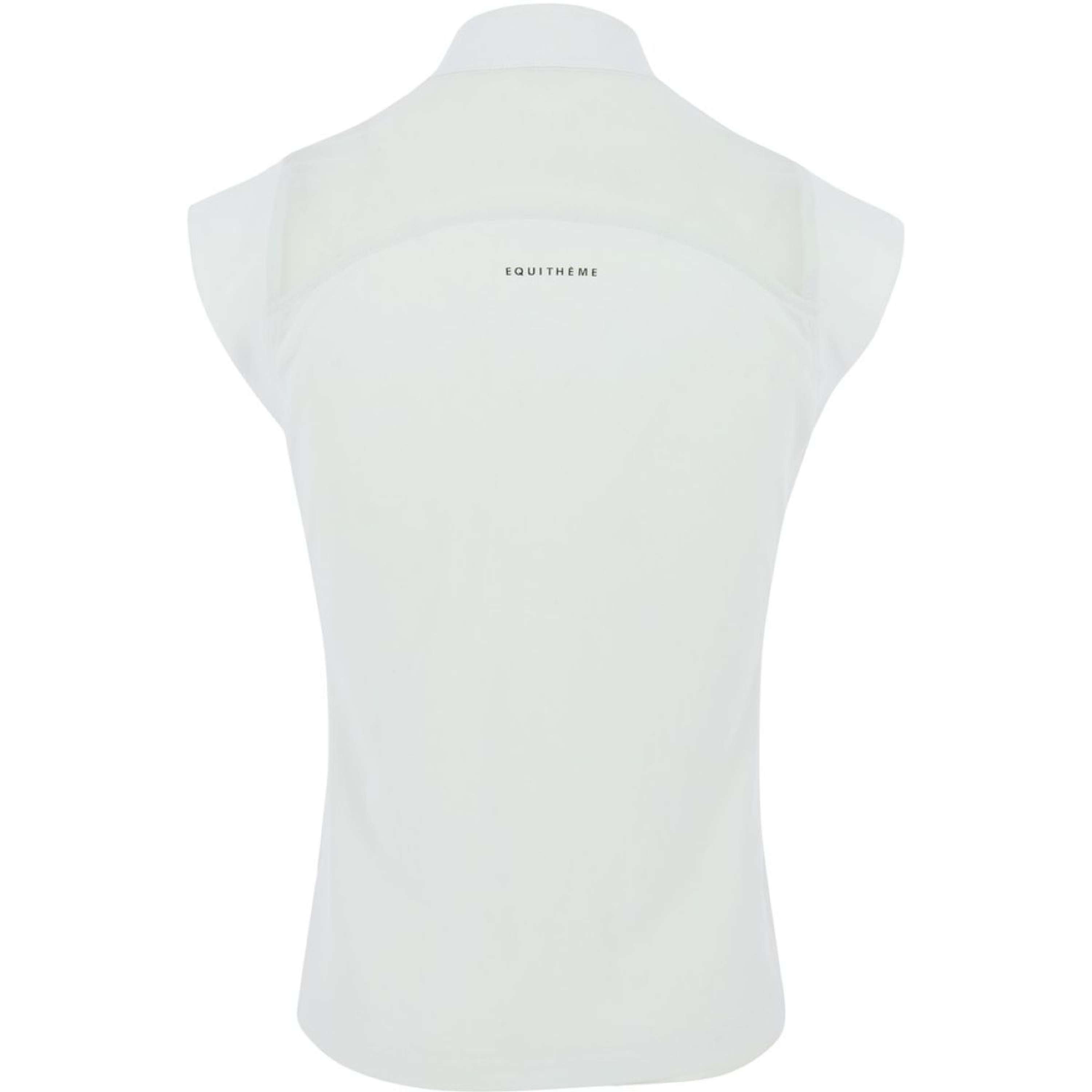 EQUITHÈME T-shirt de Concours Brussels Blanc