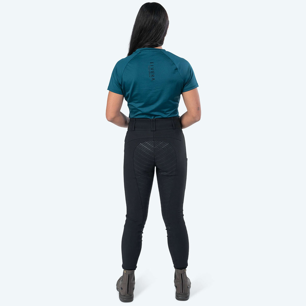 Elvera Equestrian T-shirt de performance EENova Deep Teal