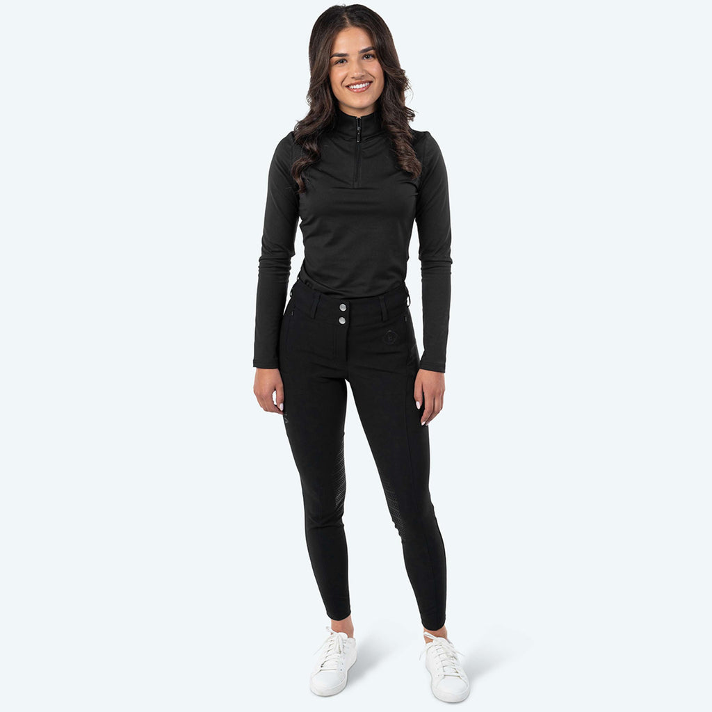 Elvera Equestrian T-shirt Randonnée EEChanel Noir