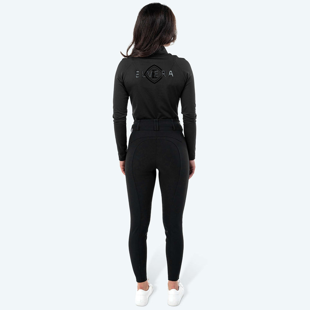 Elvera Equestrian T-shirt Randonnée EEChanel Noir
