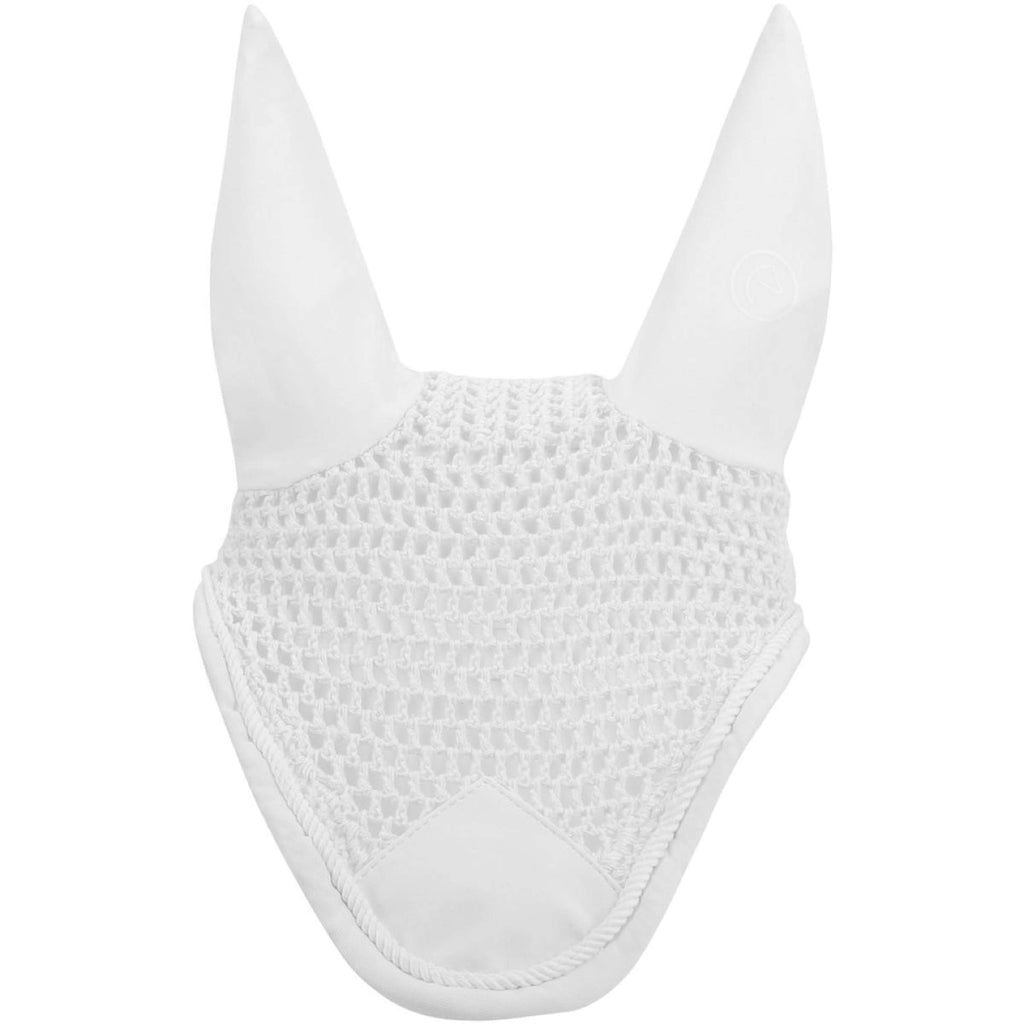 EQUITHÈME Bonnet Anti-Mouches Polyfun Blanc