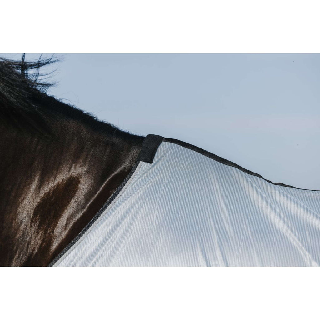 Riding World Couverture Anti-Mouches Belly Mesh Gris