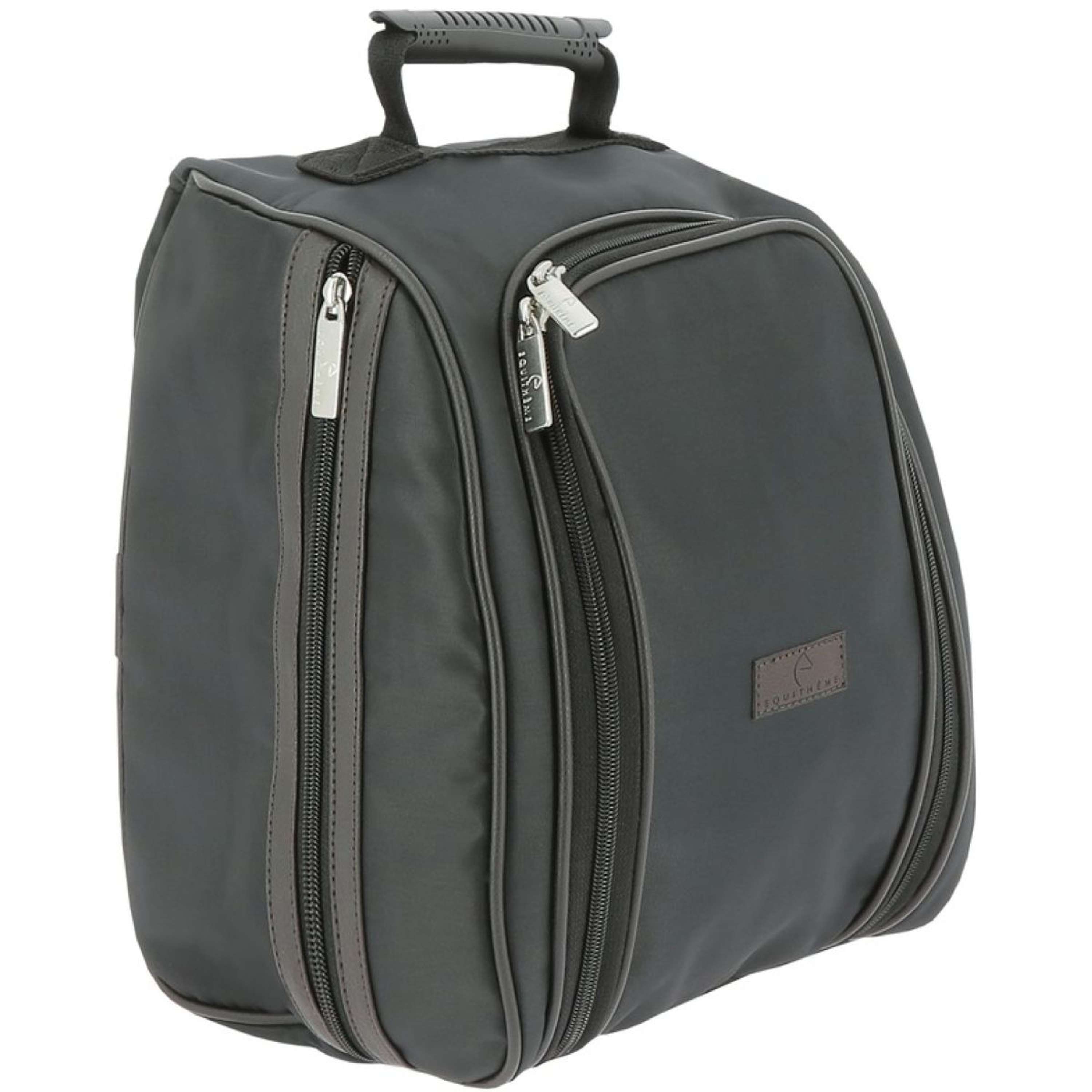 EQUITHÈME Sac à Bombe Soft Noir