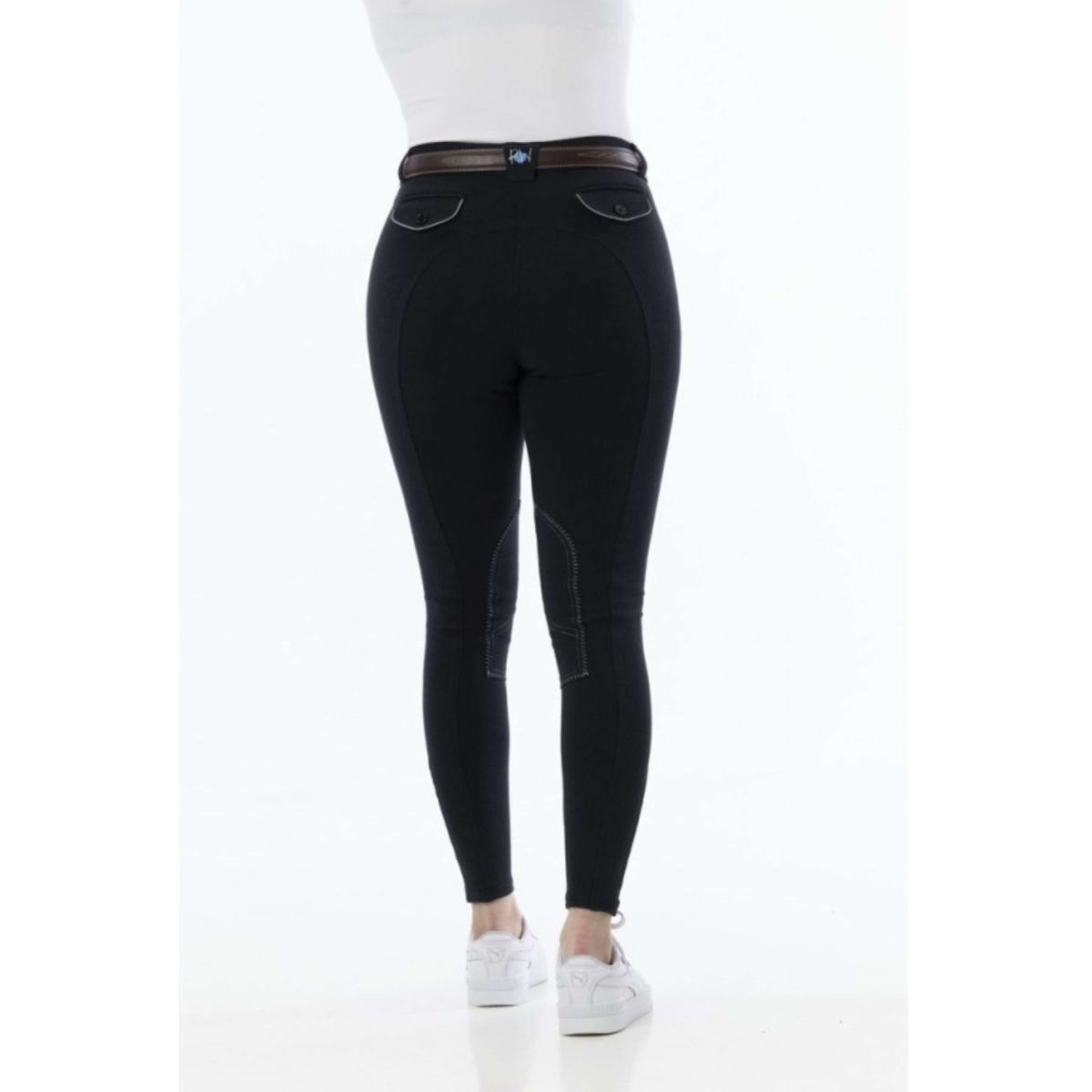 Riding World Pantalon d'Équitation Alexandrie Kids Noir