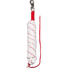 F.R.A. Longe de Travail Jarn NH Profi Bullsnap Blanc Rouge