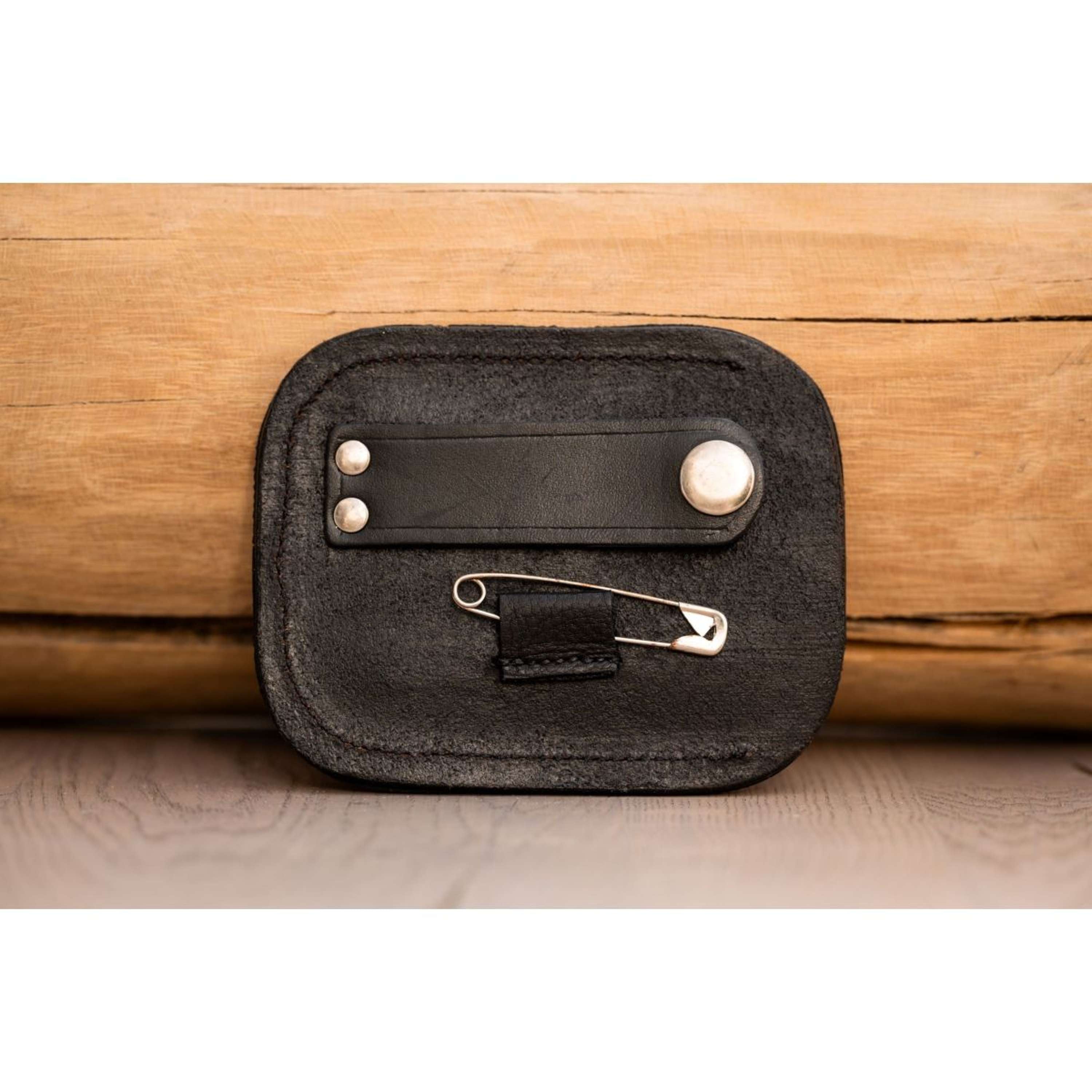 HB Porte-numéro Shine avec Paillette Noir/Argent Pailleté