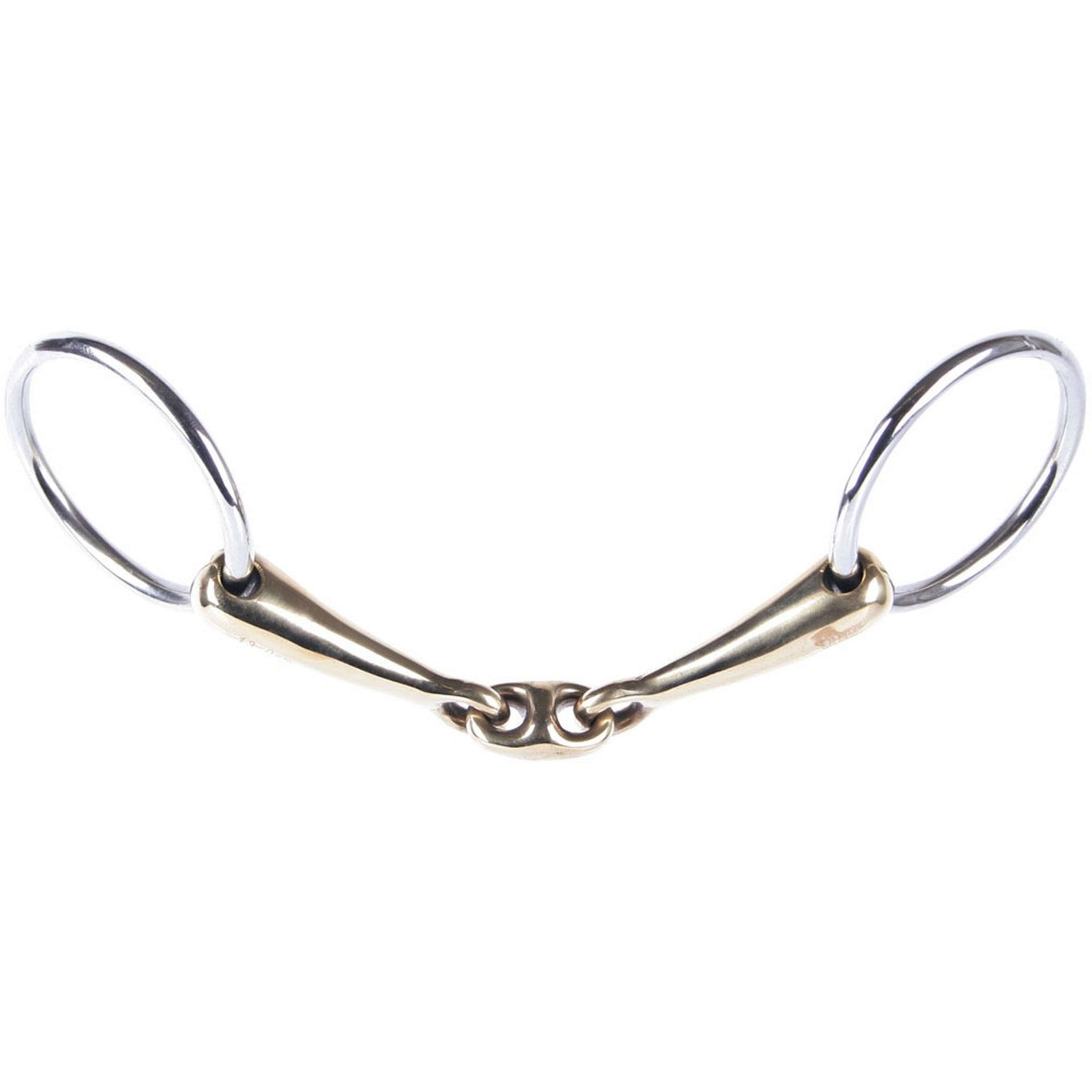 Harry's Horse Mors de Filet Gold Brass Ovale Lien 16mm