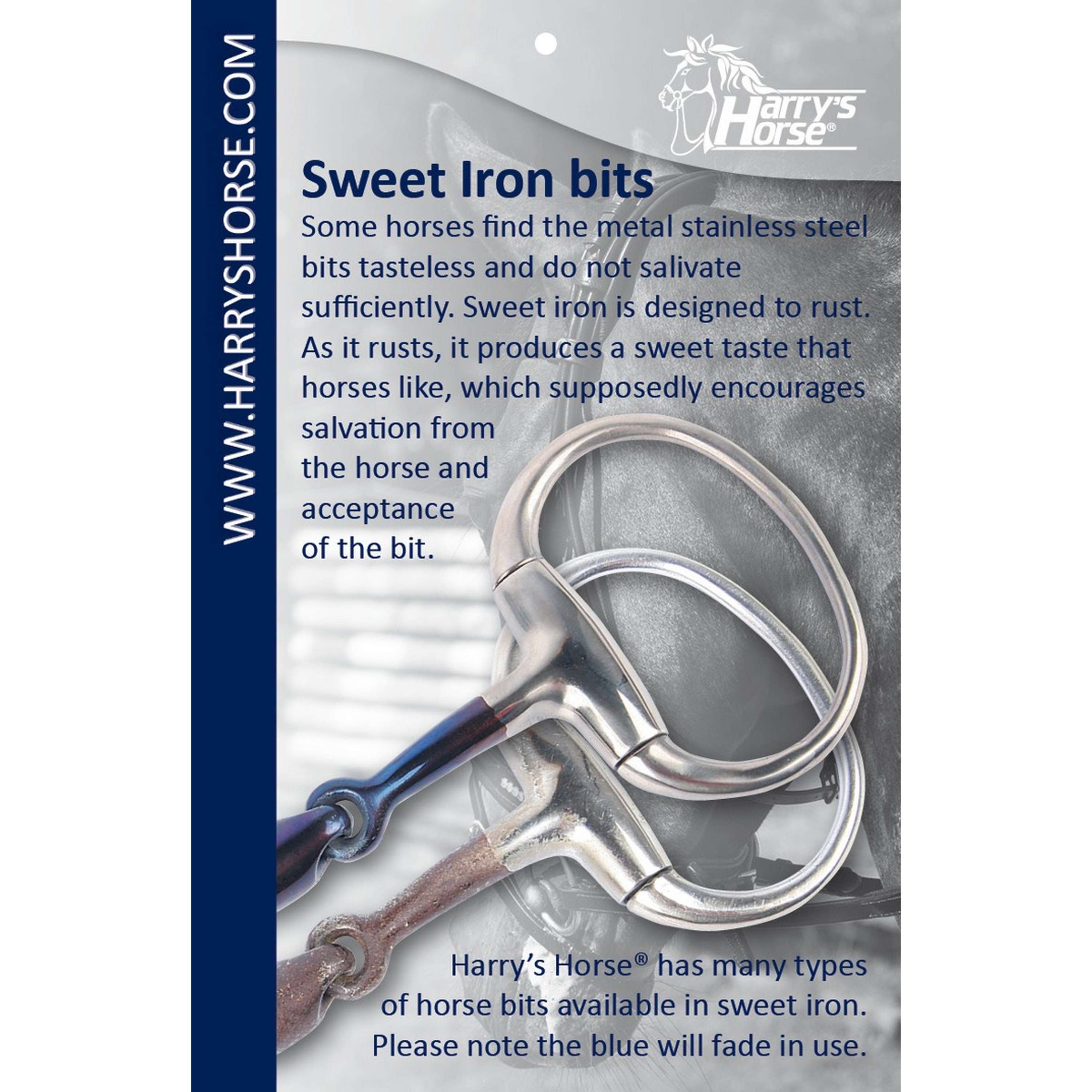 Harry's Horse Mors de Filet Double Brisure Sweet Iron 20mm