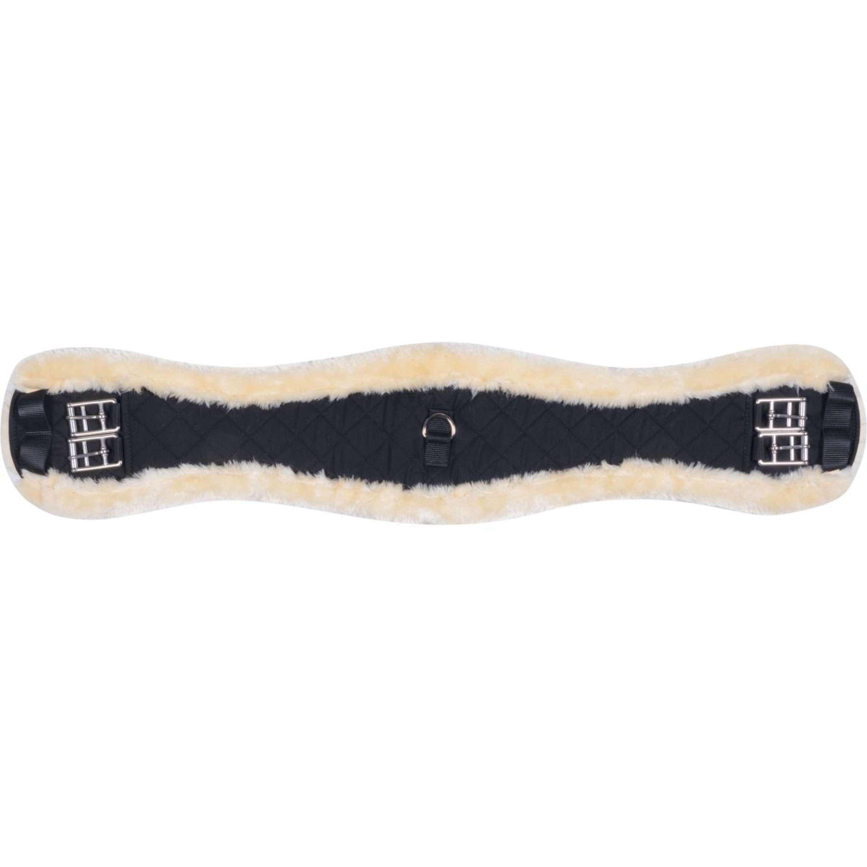 HKM Sangle Peau de Mouton Synthétique Noir
