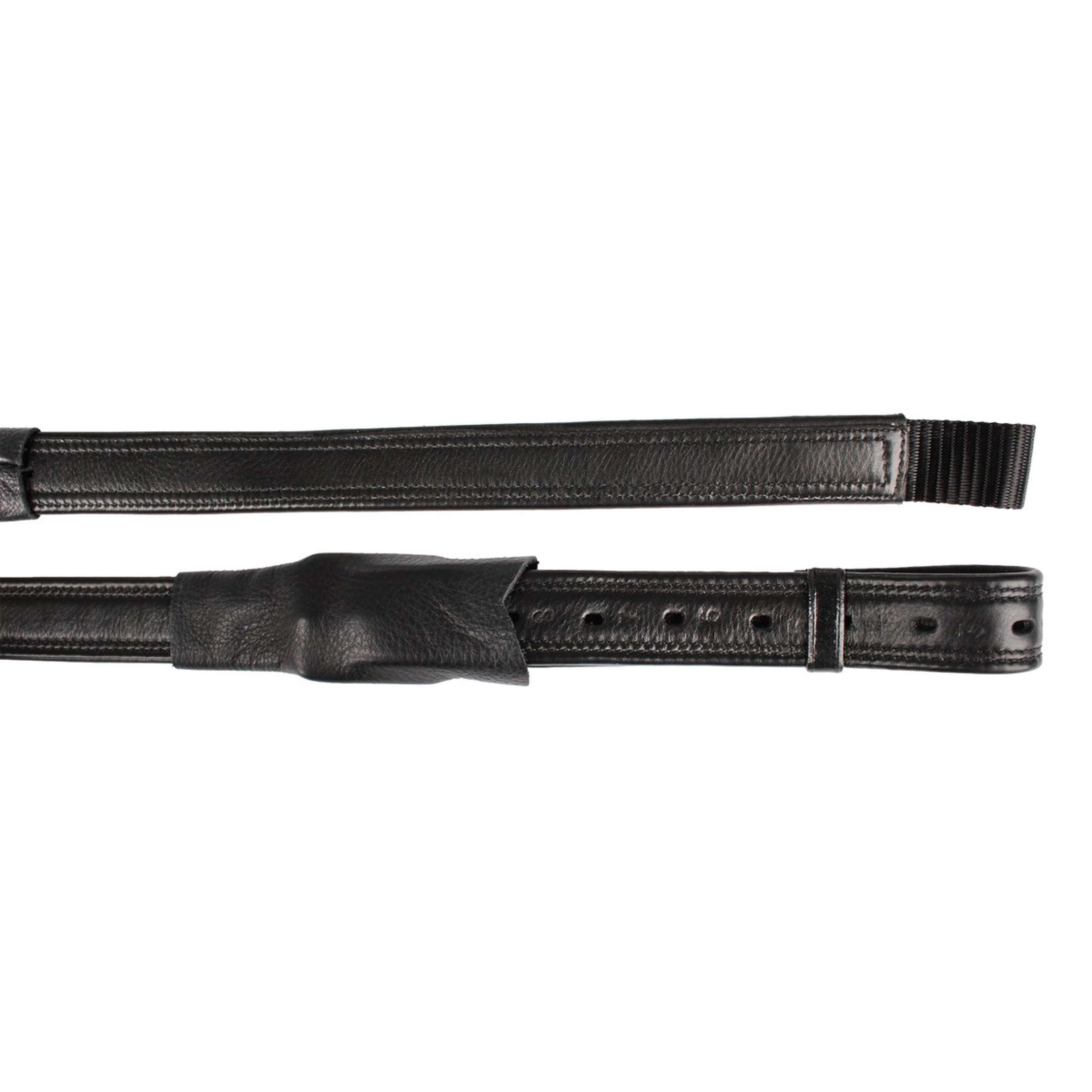HORKA Étrivière Nylon Dressage Noir/Argent