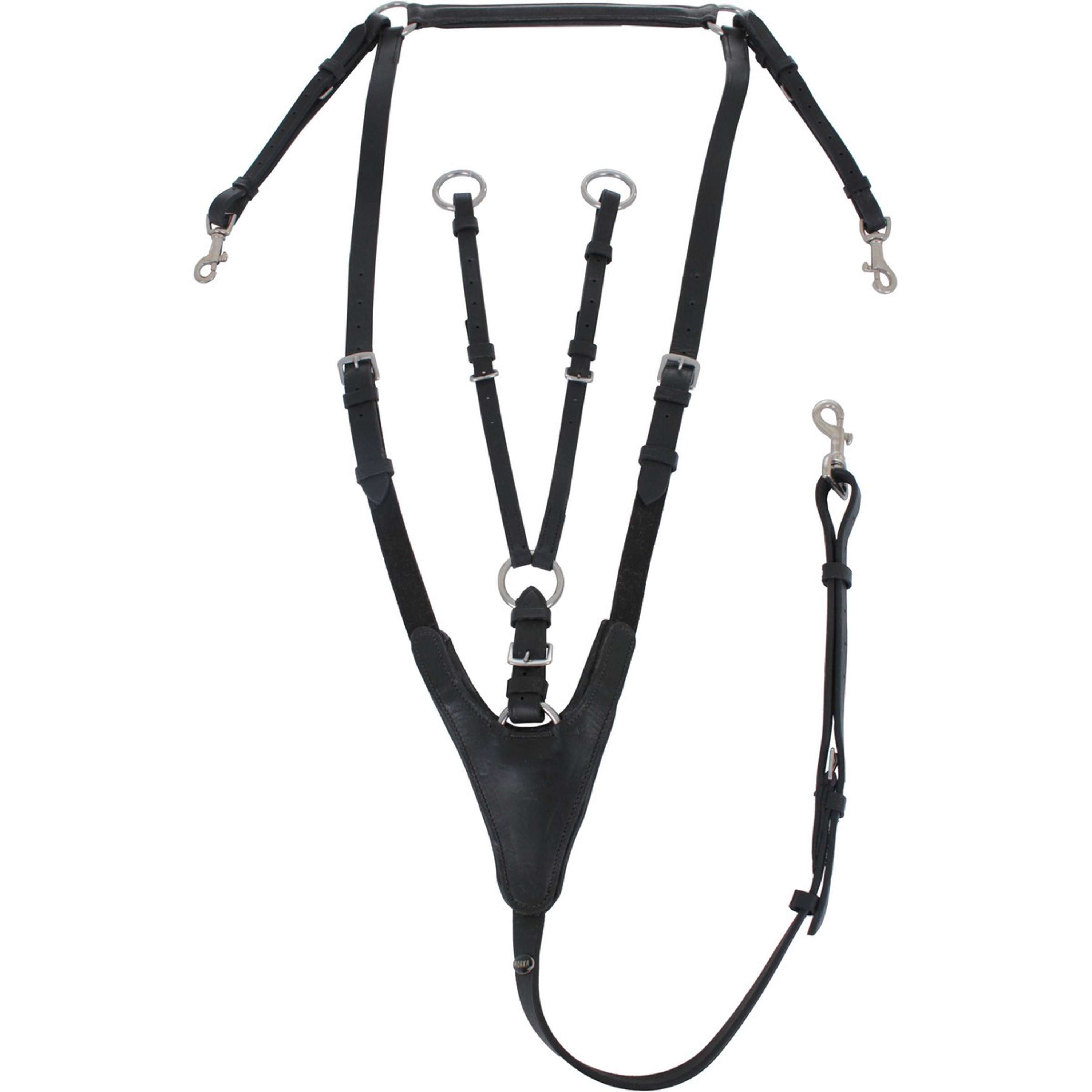 HORKA Collier de Chasse Noir/Argent