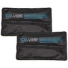 Ice-Vibe Packs de Froid Hock 2 Pièces Black/Aqua