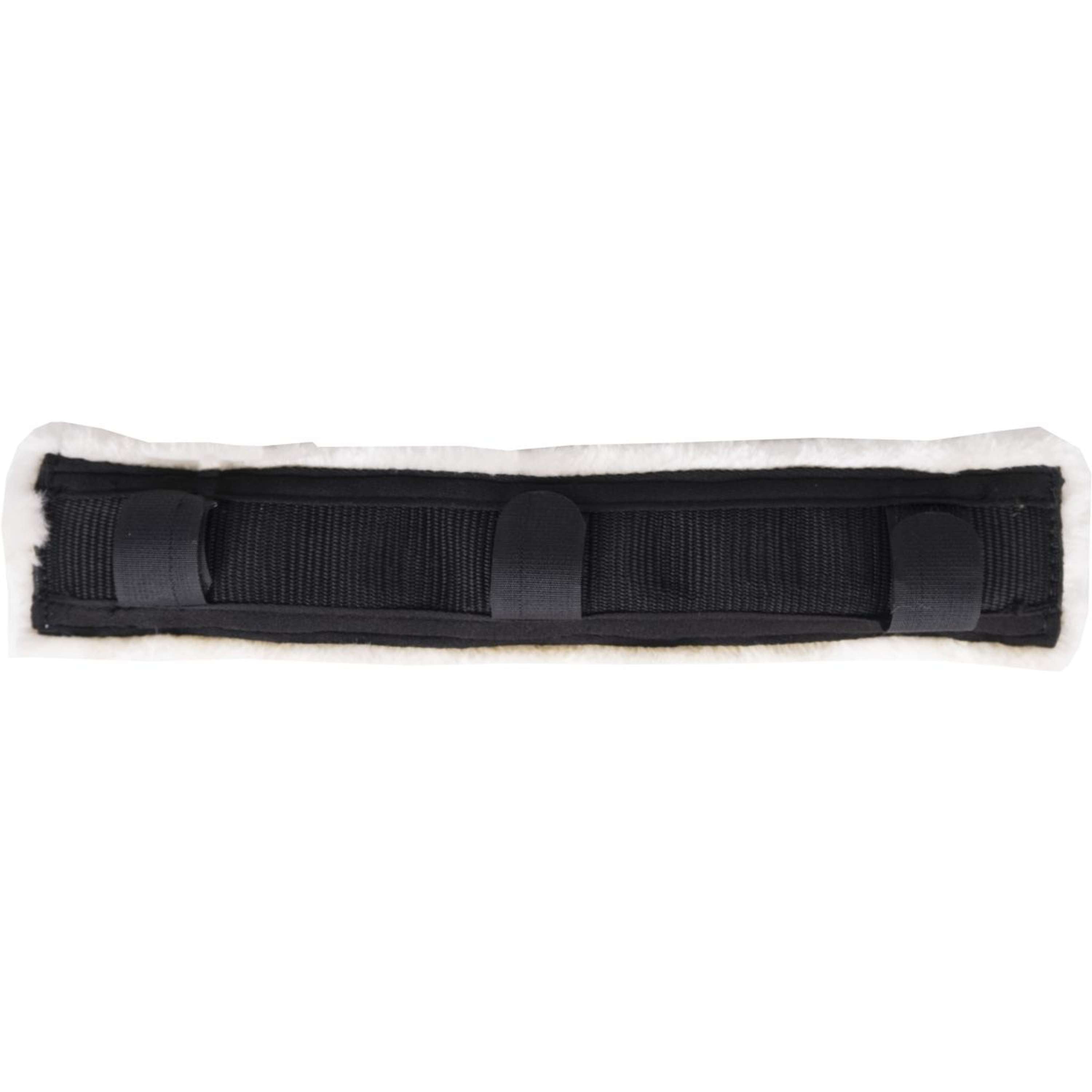 HORKA Protection de Têtière Fourrure Noir