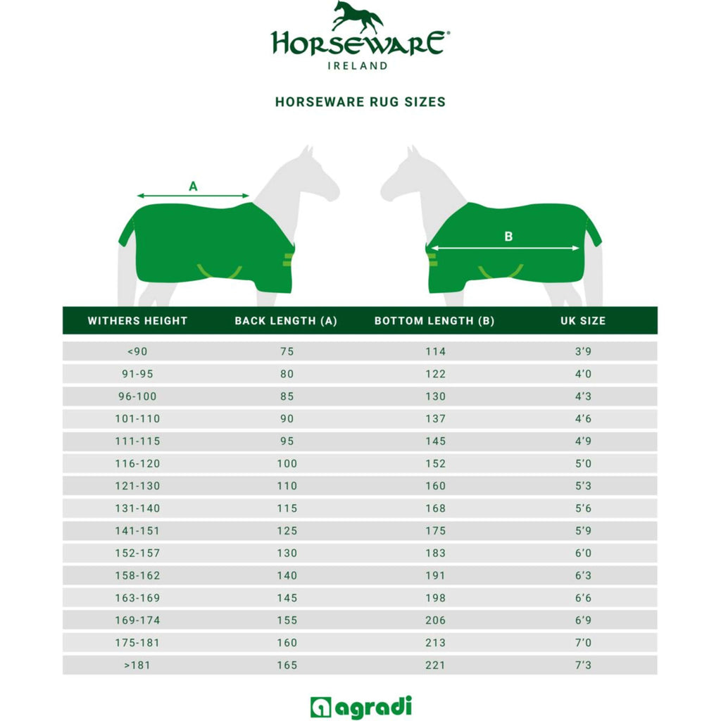 Horseware Courroie Élastique PVC Noir