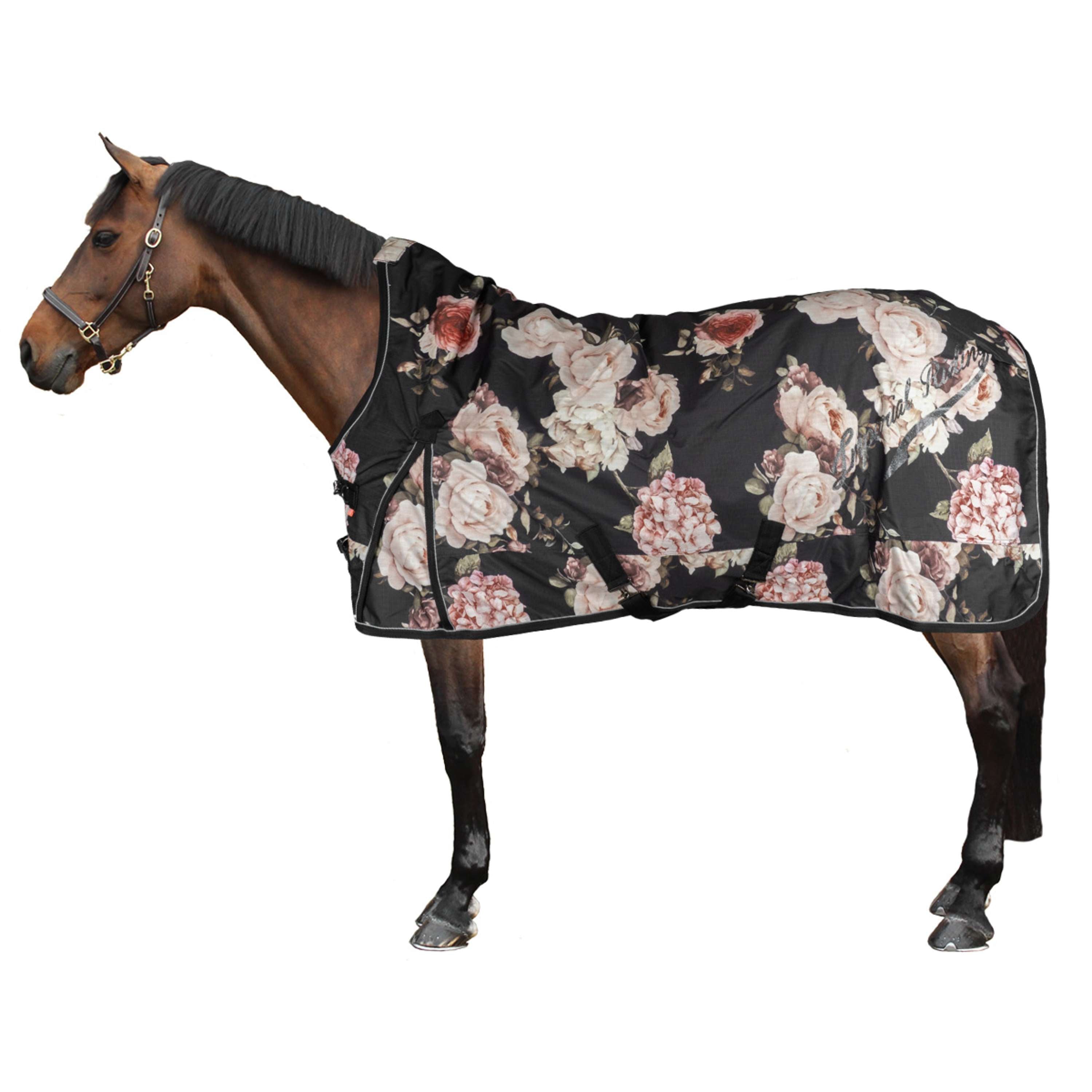Imperial Riding Couverture d'Extérieur IRHSuper-Dry 0g Flower Print