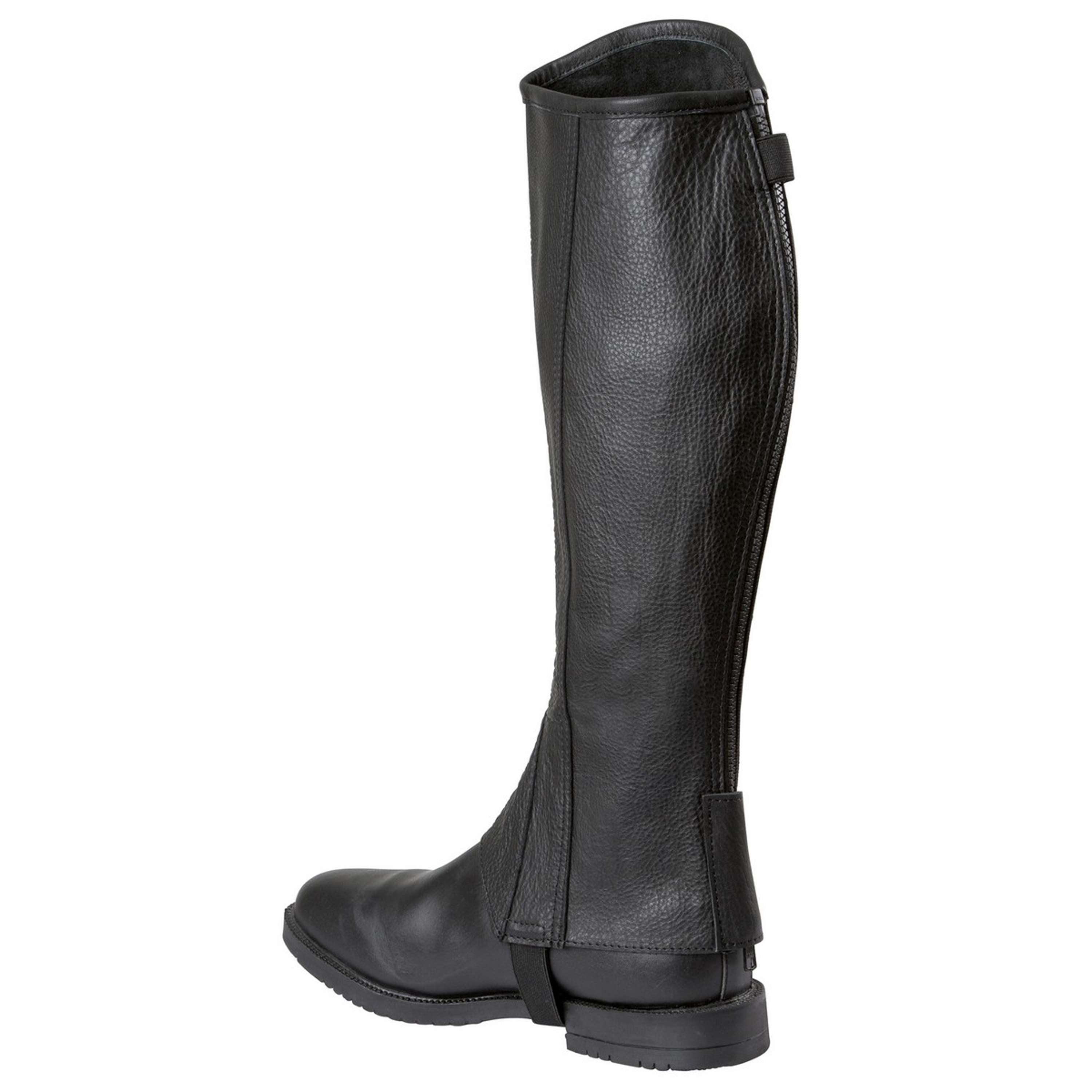 Covalliero Chaps Elasto Cuir Noir