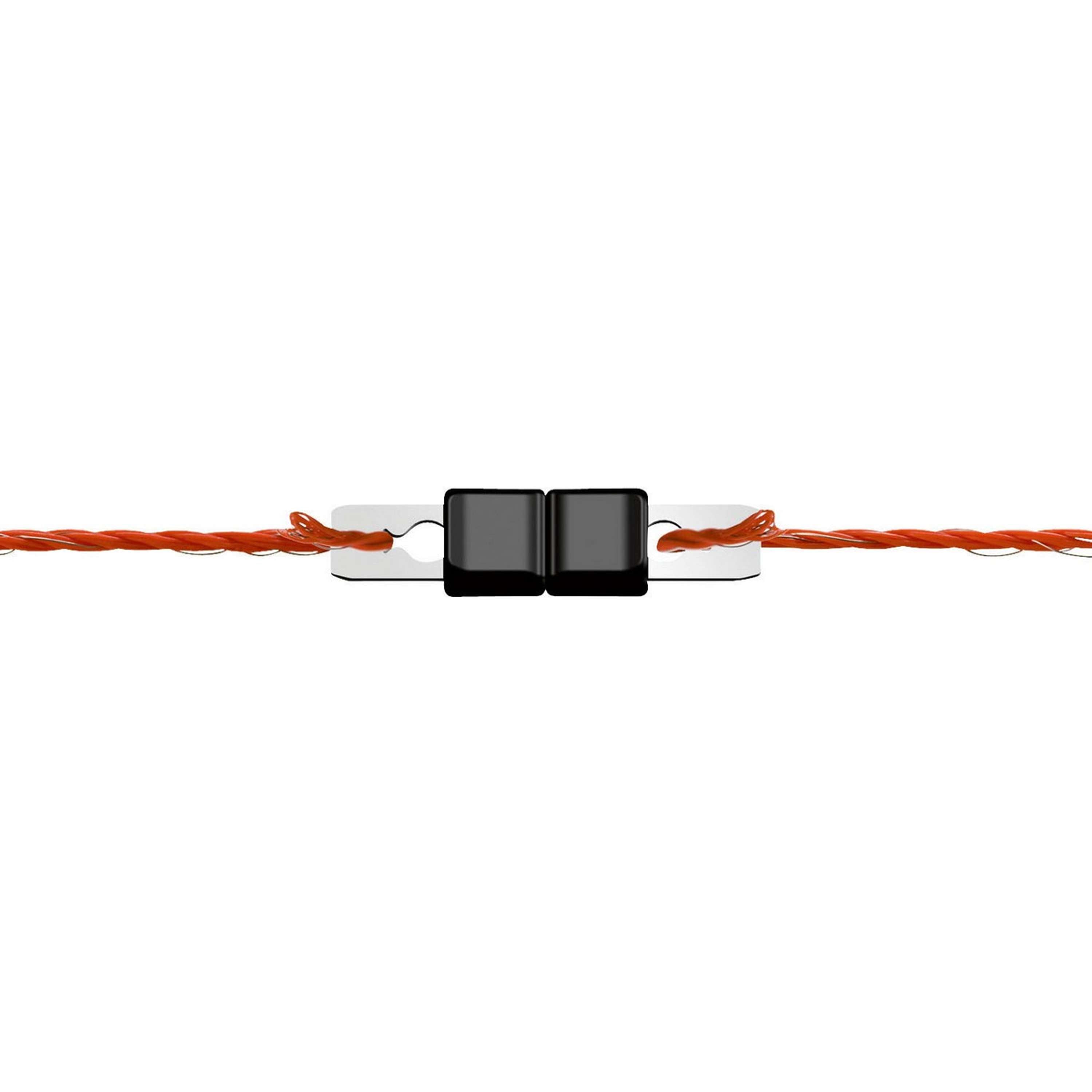 Ako Connecteur de Fil Litzclip 3mm Droit Acier inoxydable 10 Pièces