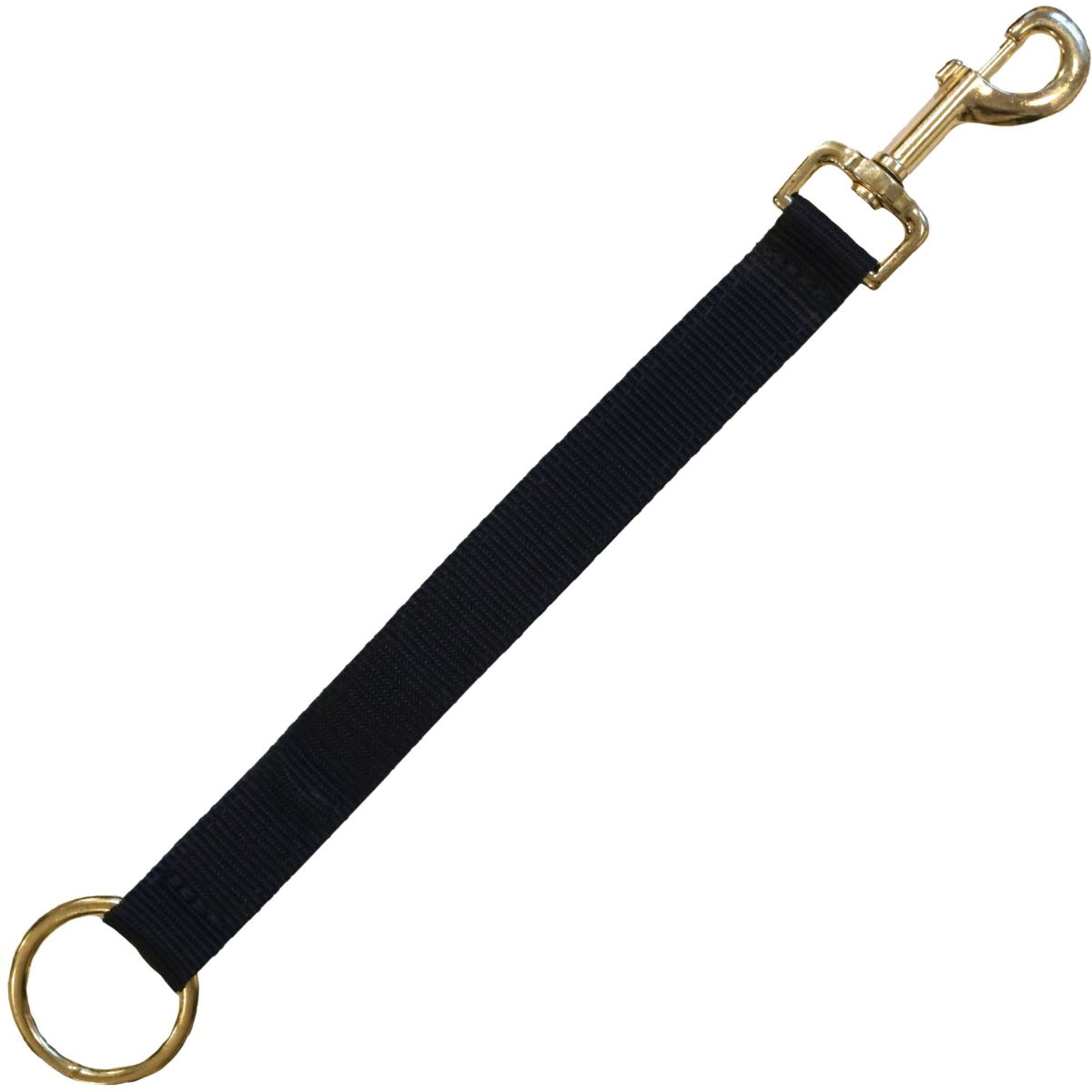 Kentucky Holder Hook & Ring Nylon Noir