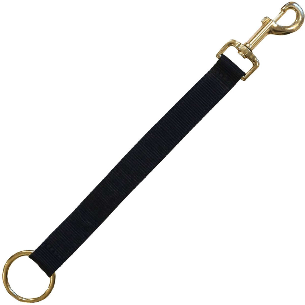 Kentucky Holder Hook & Ring Nylon Noir