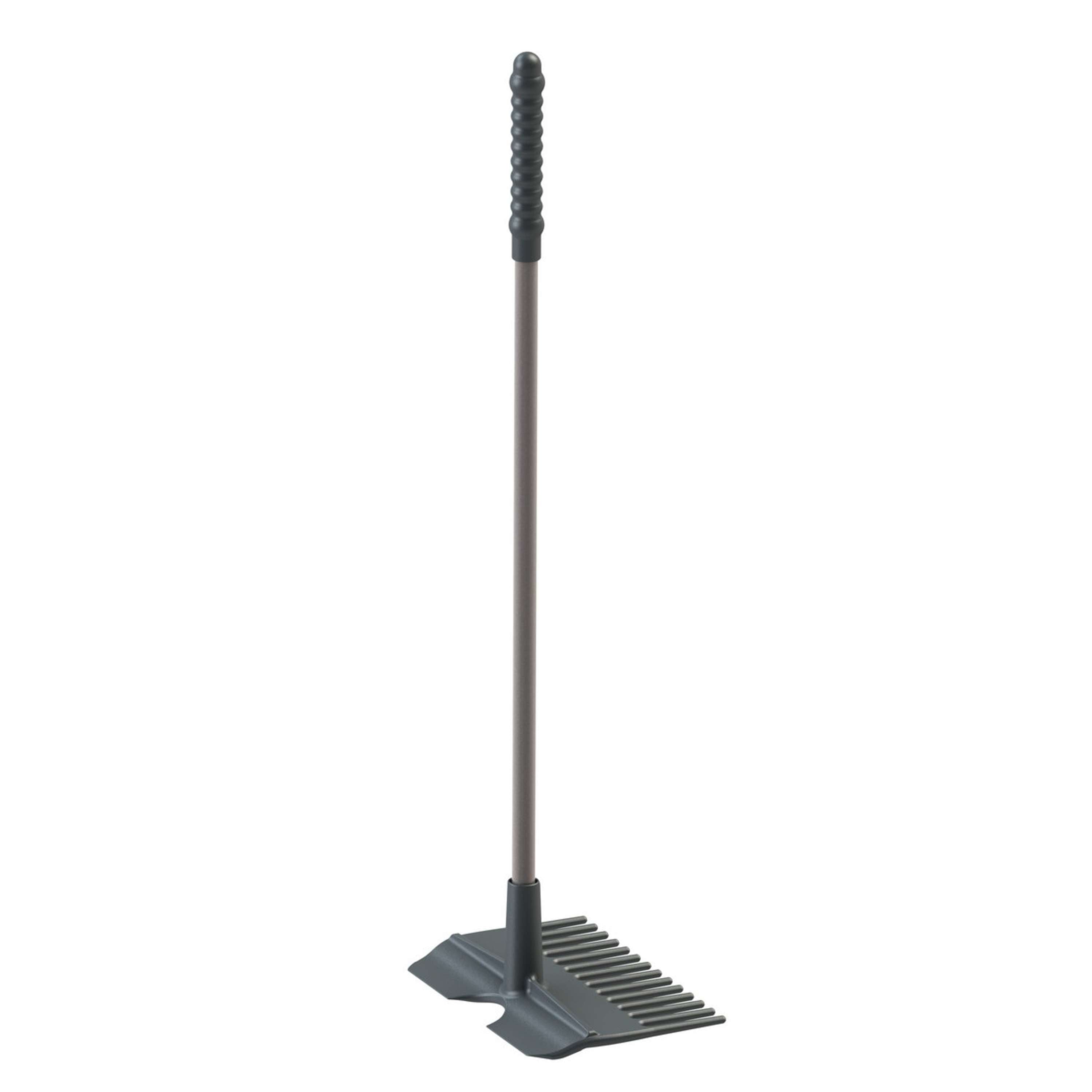 Kerbl Râteau Pelle et Râteau à Crottin Anthracite