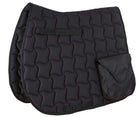 Kerbl Tapis de Selle avec Pochette Laguna Polyvalence Noir