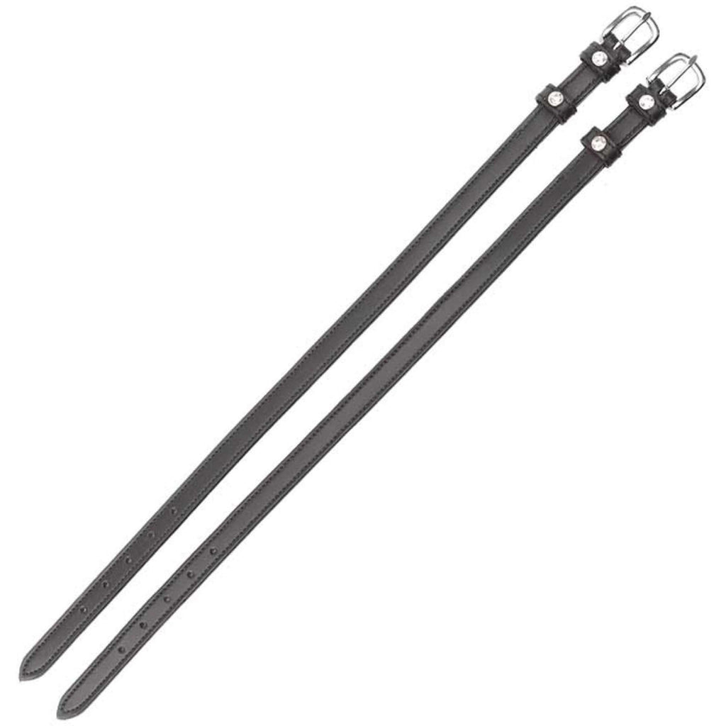 Kavalkade Lanières pour Éperons Crystal Noir