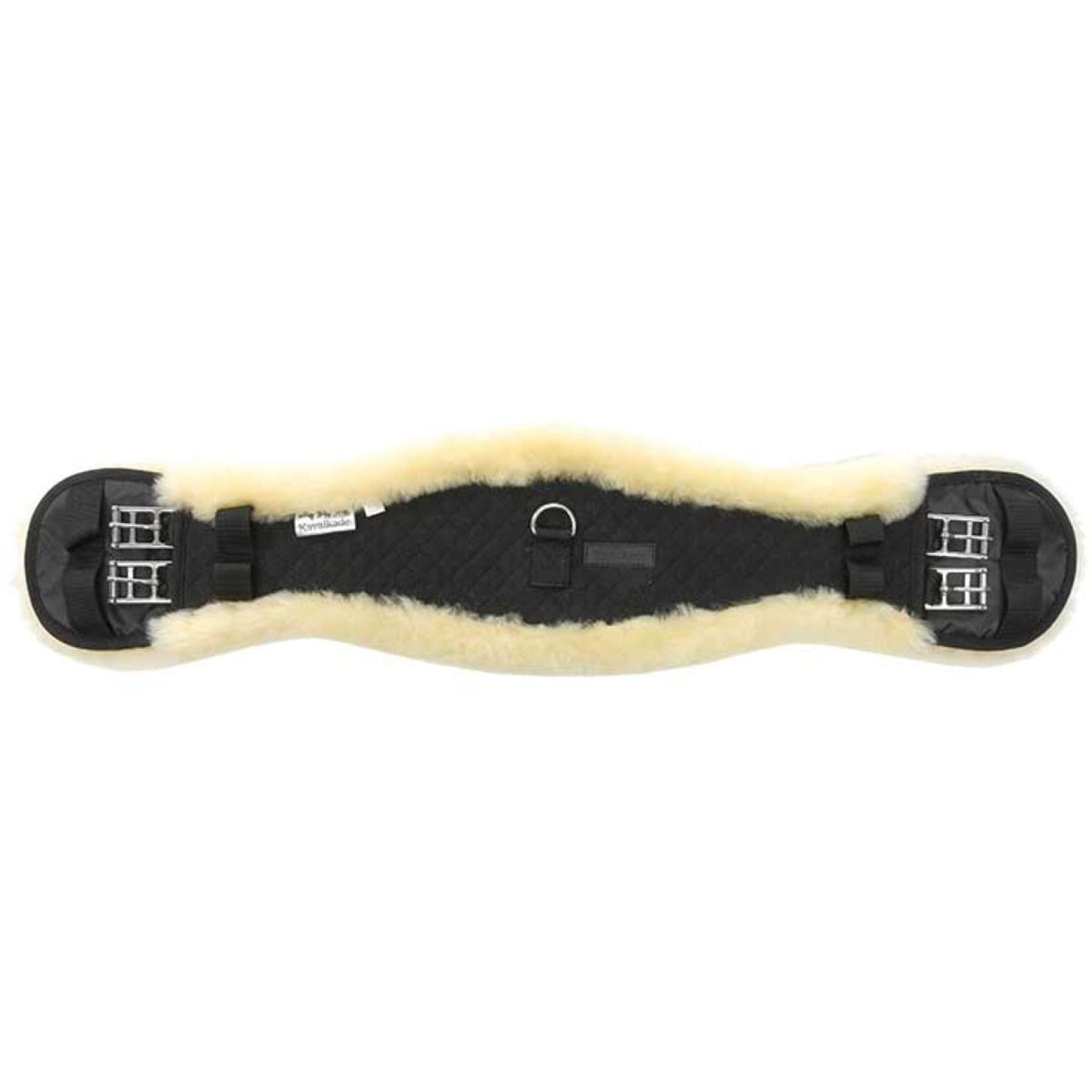 Kavalkade Sangle Comfort avec Peau d'Agneau Noir