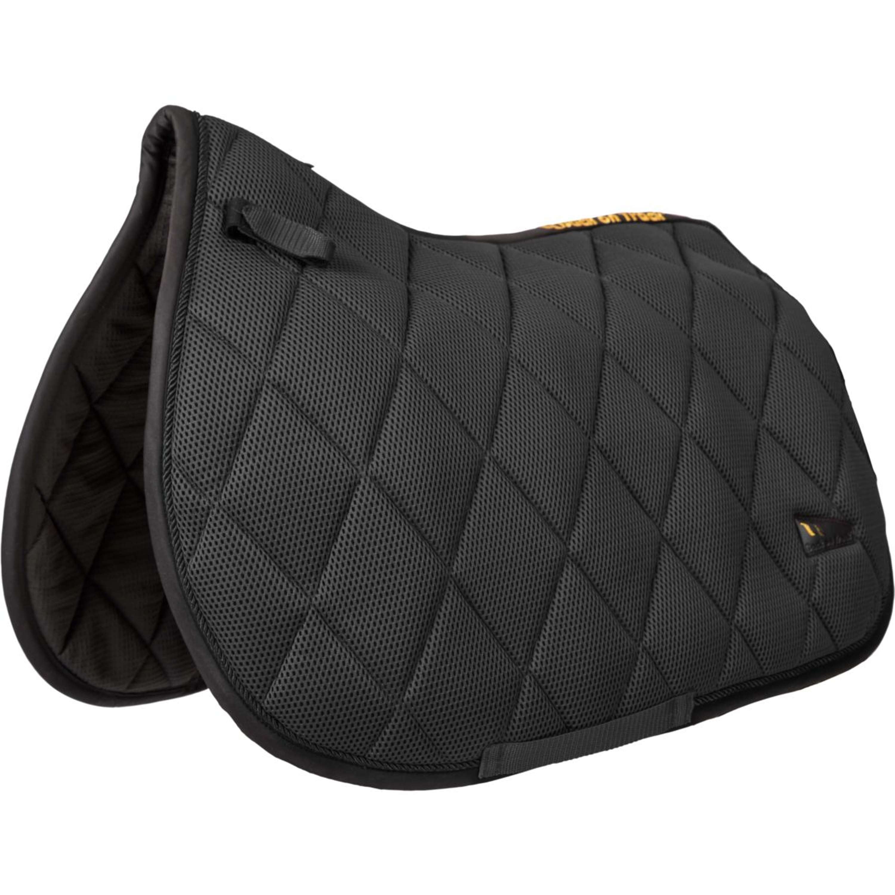 Back on Track Tapis de Selle AirFlow de Saut Noir
