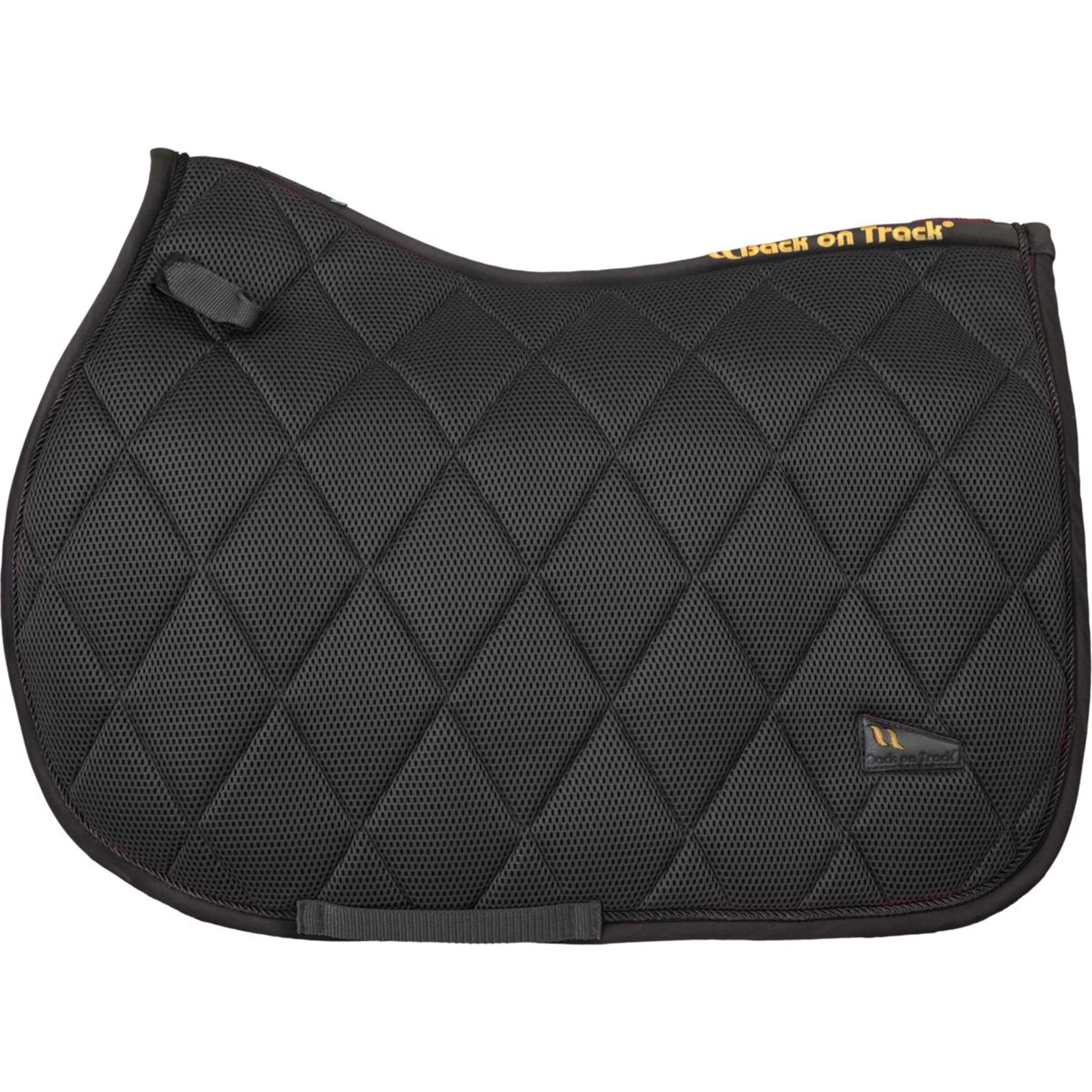 Back on Track Tapis de Selle AirFlow de Saut Noir
