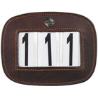 LeMieux Numéros de départ Saddle Pad Marron