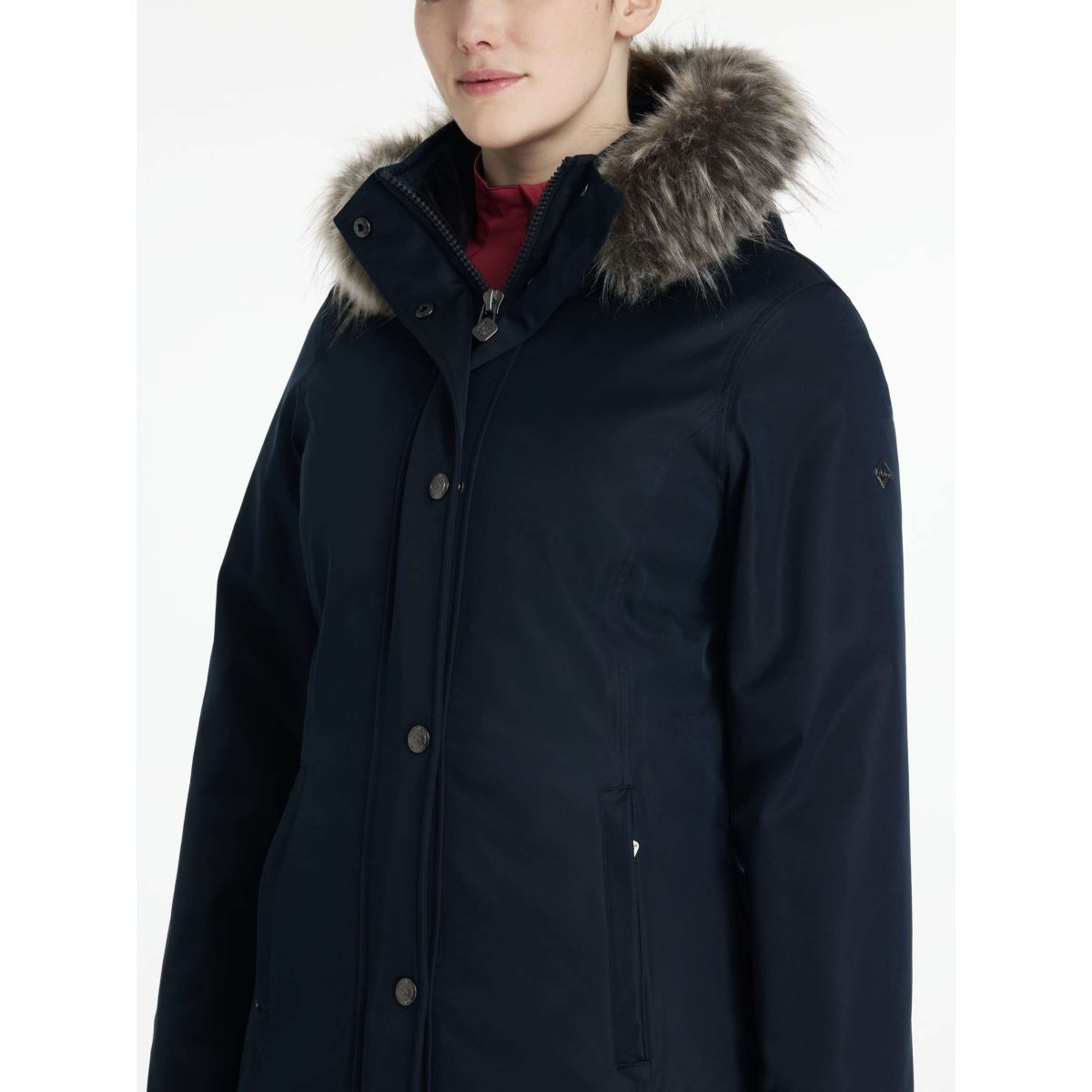 LeMieux Veste Anya Waterproof Long Marin