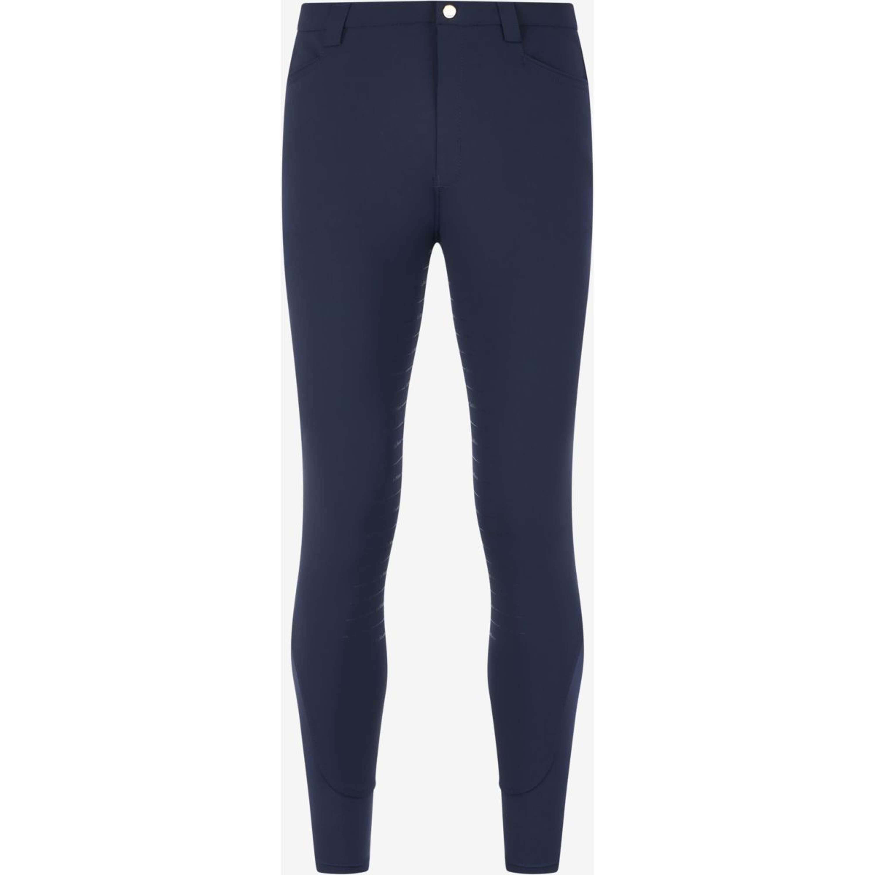 LeMieux Pantalon d'Équitation Sports Full Grip Hommes Marin