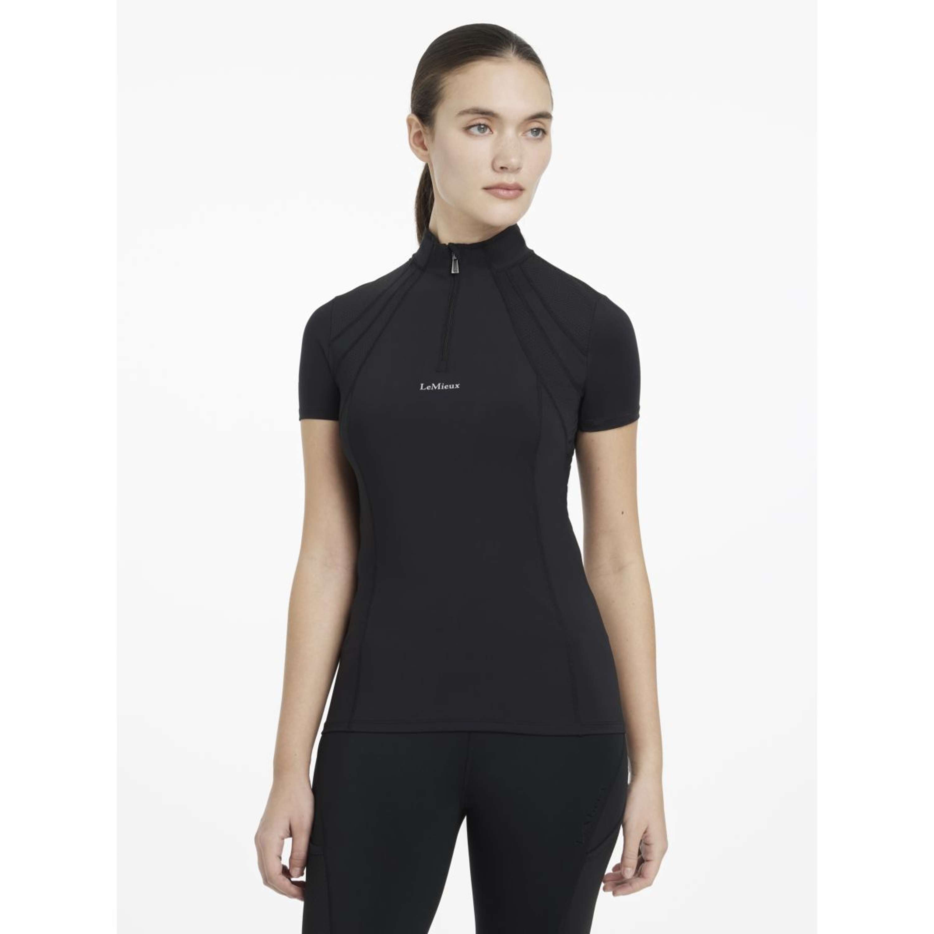 LeMieux Baselayer Mia Mesh Manches Courtes Noir
