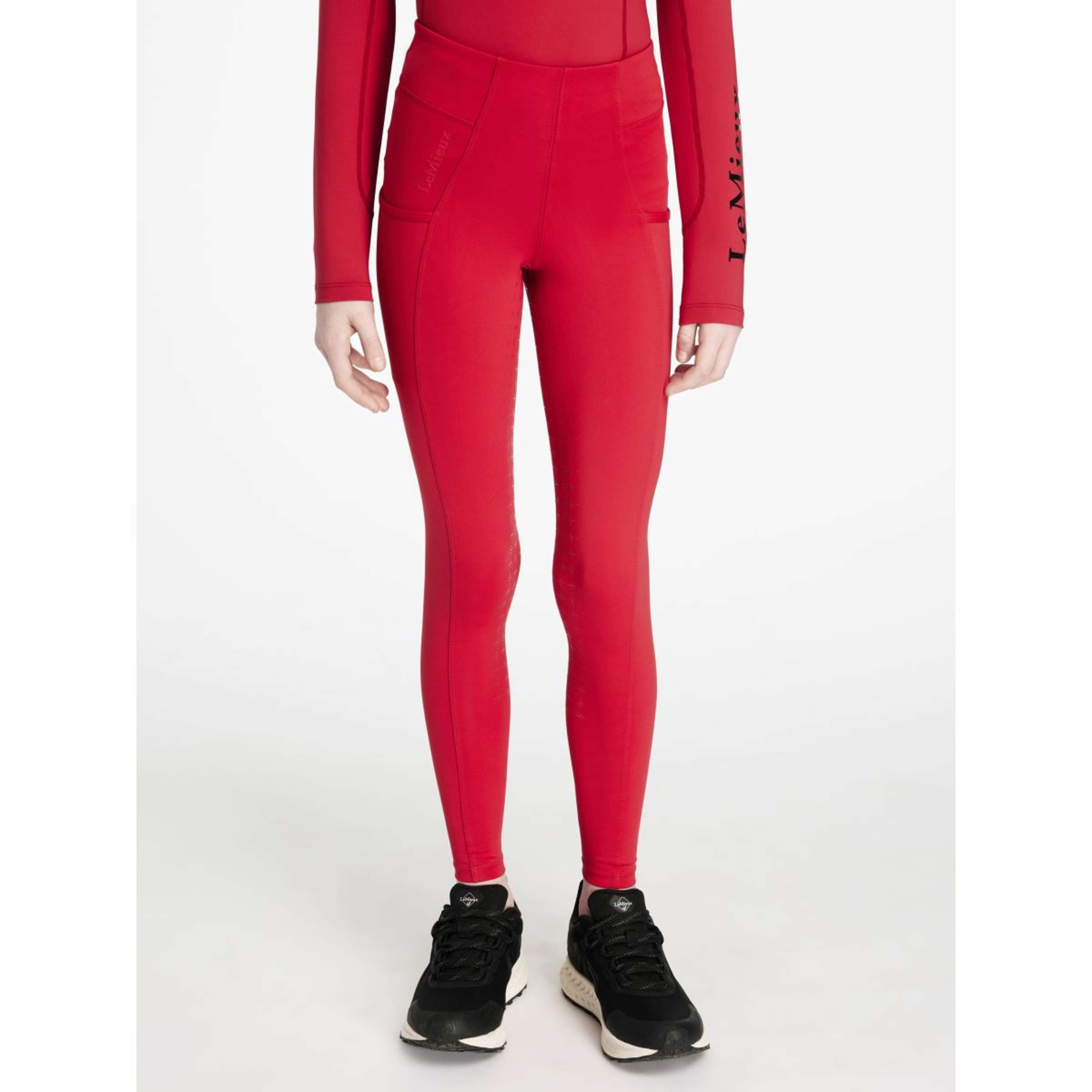 LeMieux Legging d'Équitation Young Rider Orla Chilli