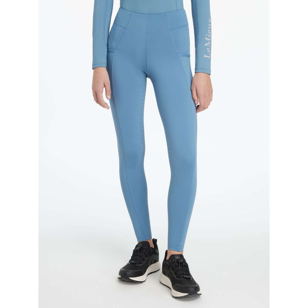 LeMieux Legging d'Équitation Young Rider Orla Ice Blue